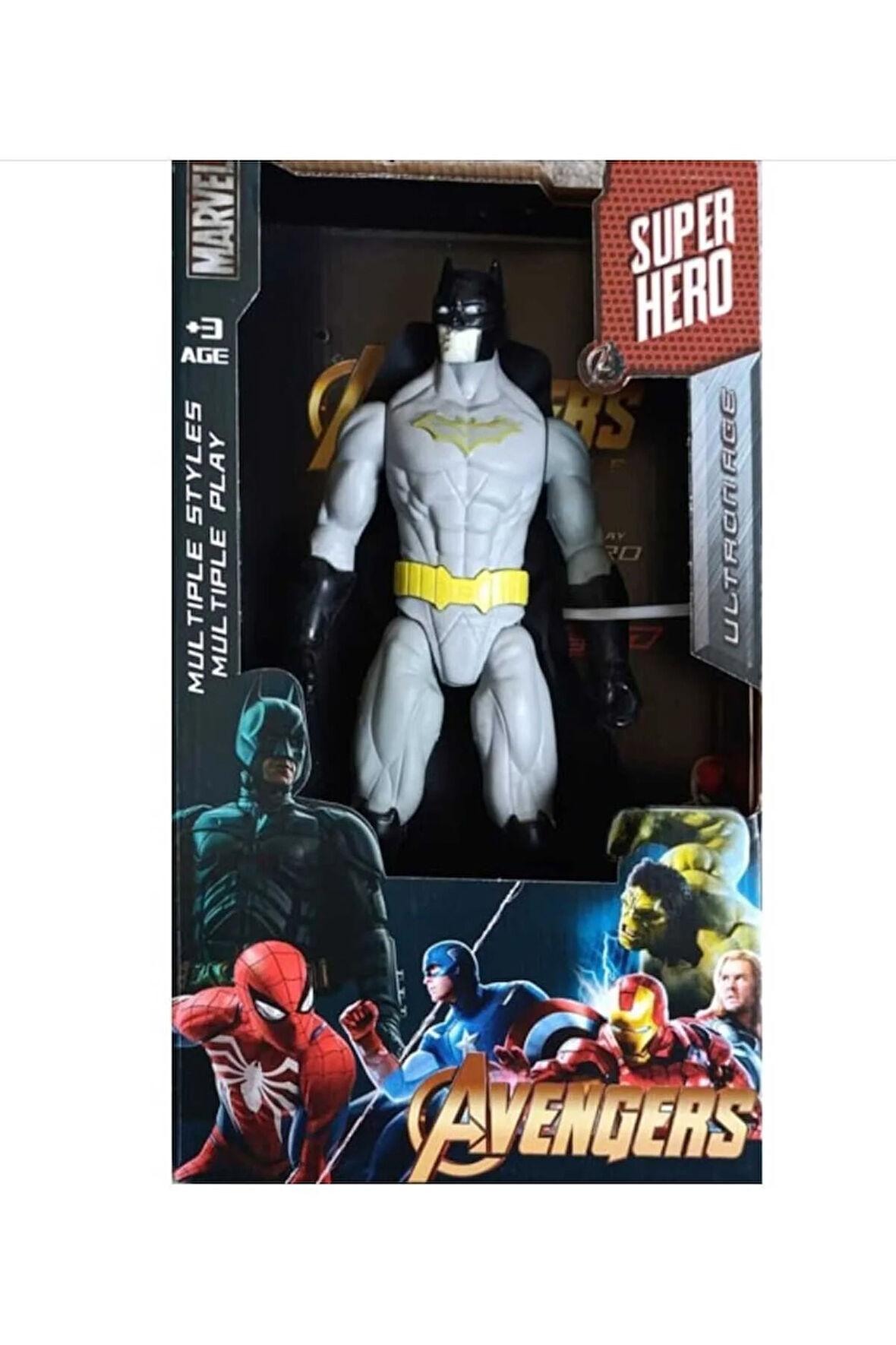 BATMAN SÜPER KAHRAMAN SESSİZ AKSİYON FİGÜRÜ