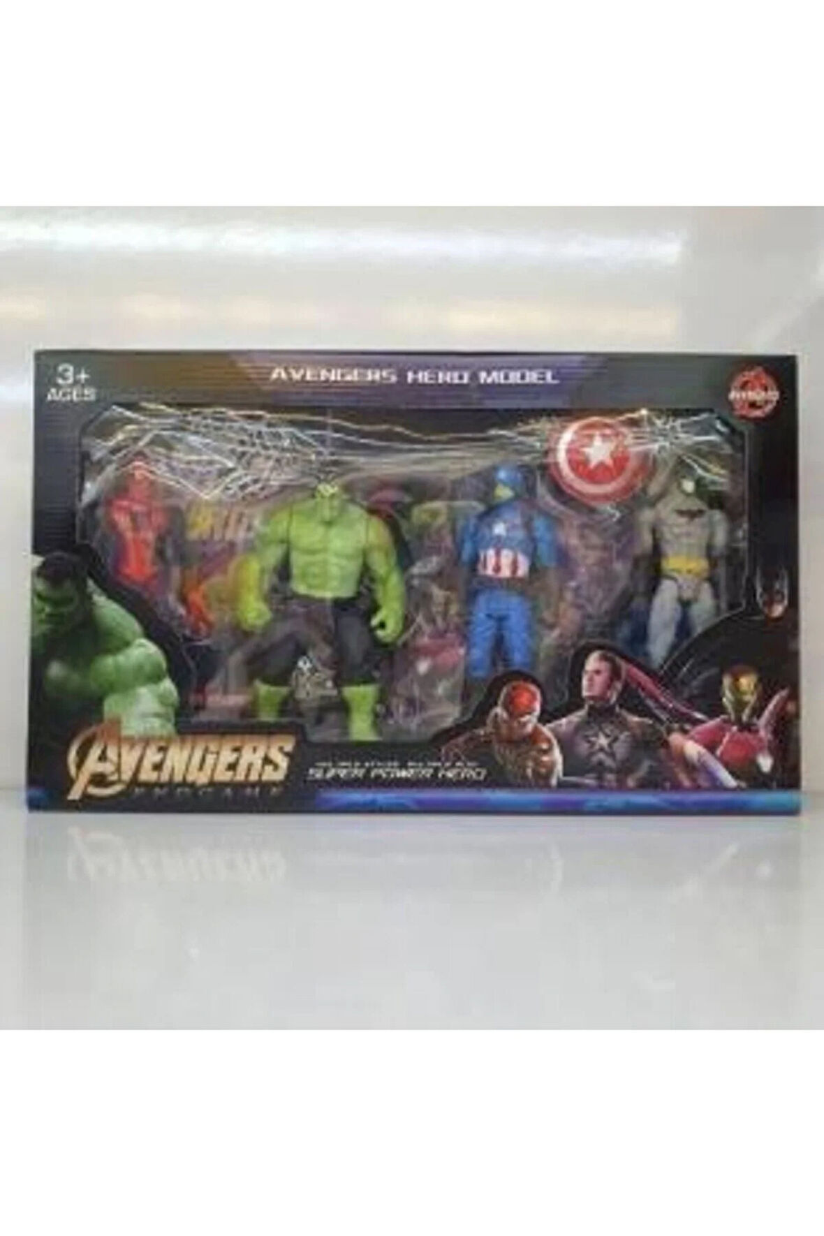 AVENGERS IŞIKLI KAHRAMANLAR 4'LÜ SET