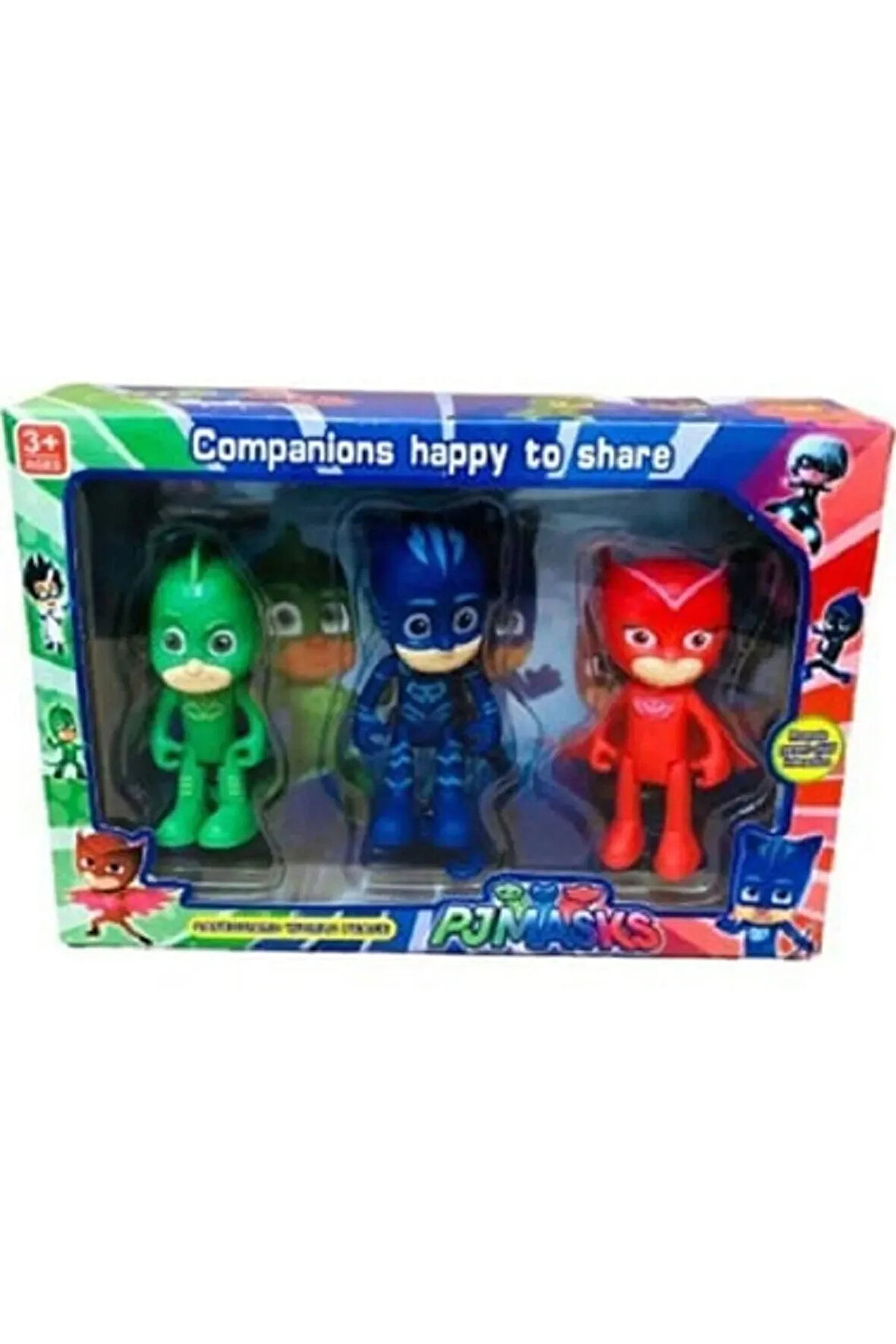 Pjmasks Figürleri Seti Cizgi Flim Oyuncak Figürleri