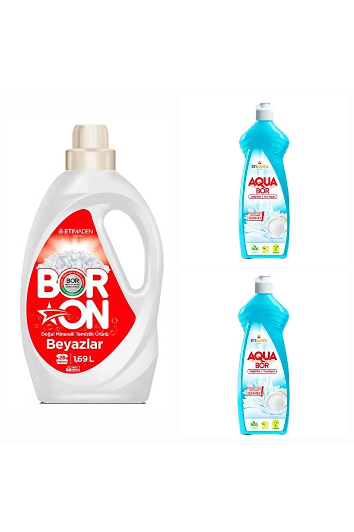 DOĞAL MİNERALLİ BULAŞIK VE ÇAMAŞIR DETERJANI