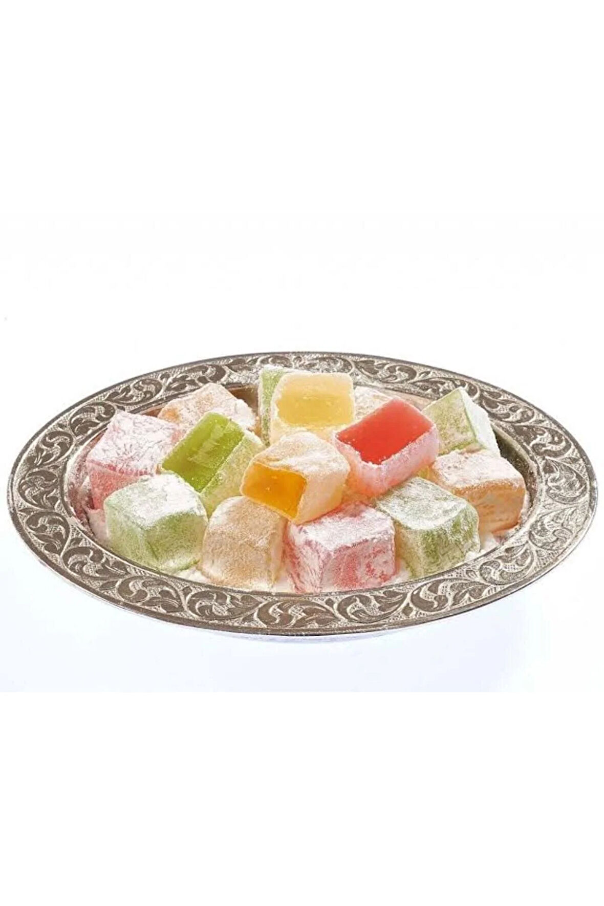 Hindistan Cevizli Çıfte Kavrulmuş Meyveli Lokum 3Kg