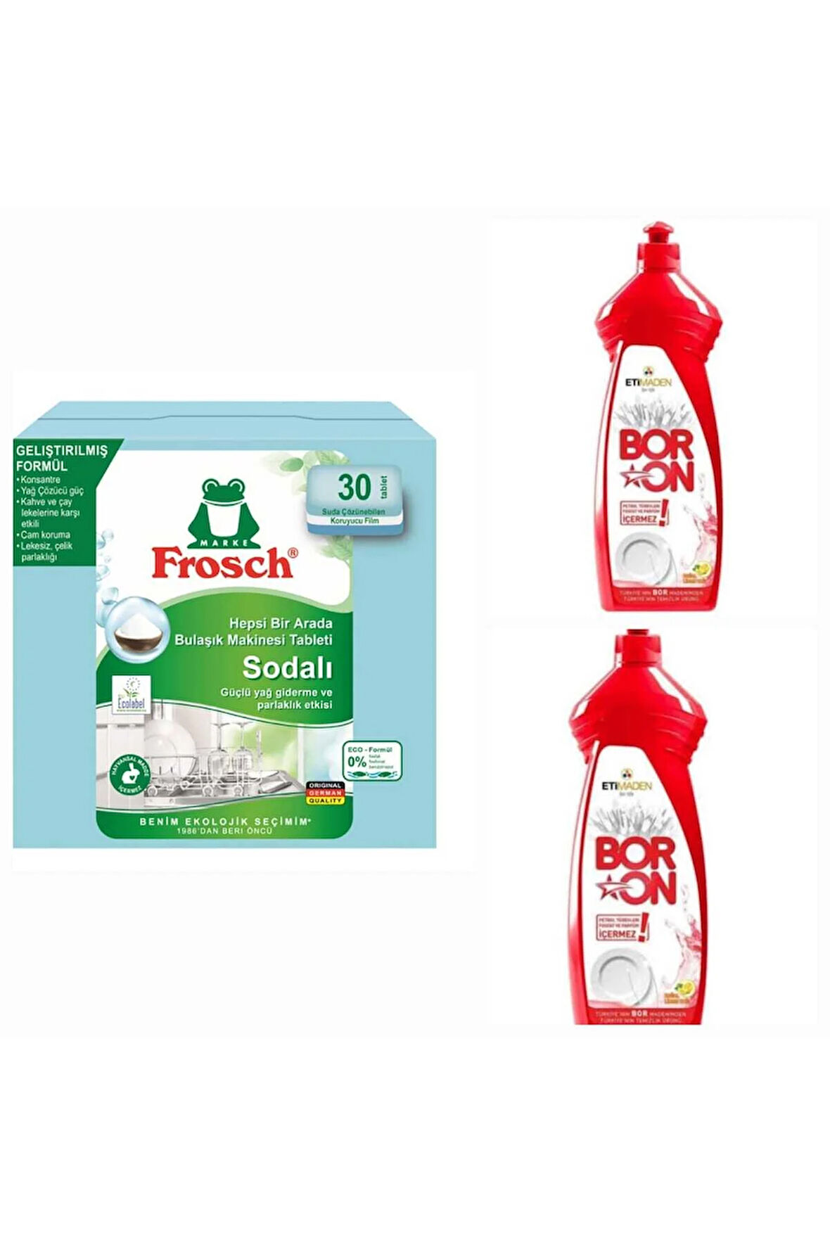 DOĞAL ORGANİK ve VEGAN BULAŞIK DETERJANI SETİ.