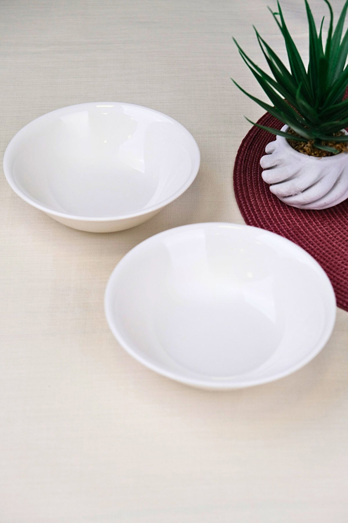 Tabak Evi Porselen Chic Kase 16cm 420cc 2 Lİ