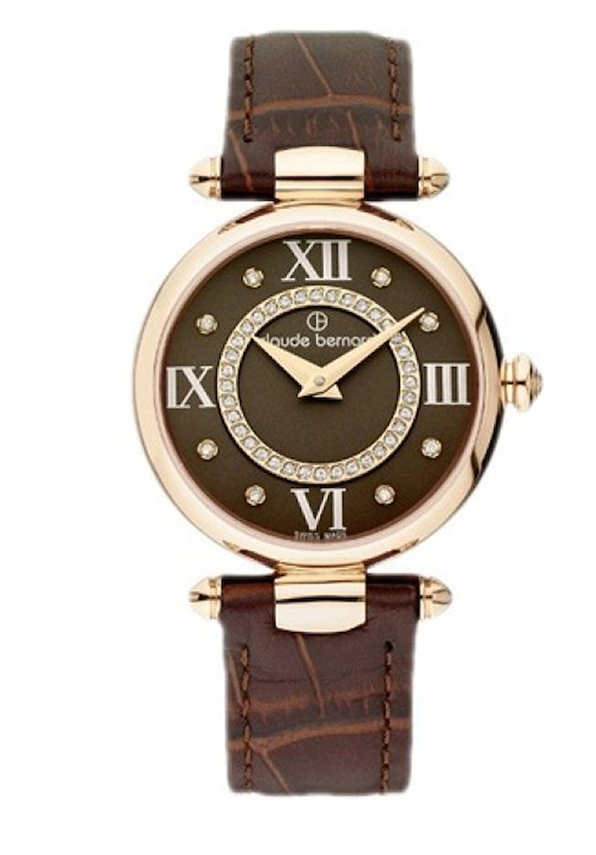 Claude Bernard CB.20501.37R.BRPR1 Kahverengi Kadın Kol Saati