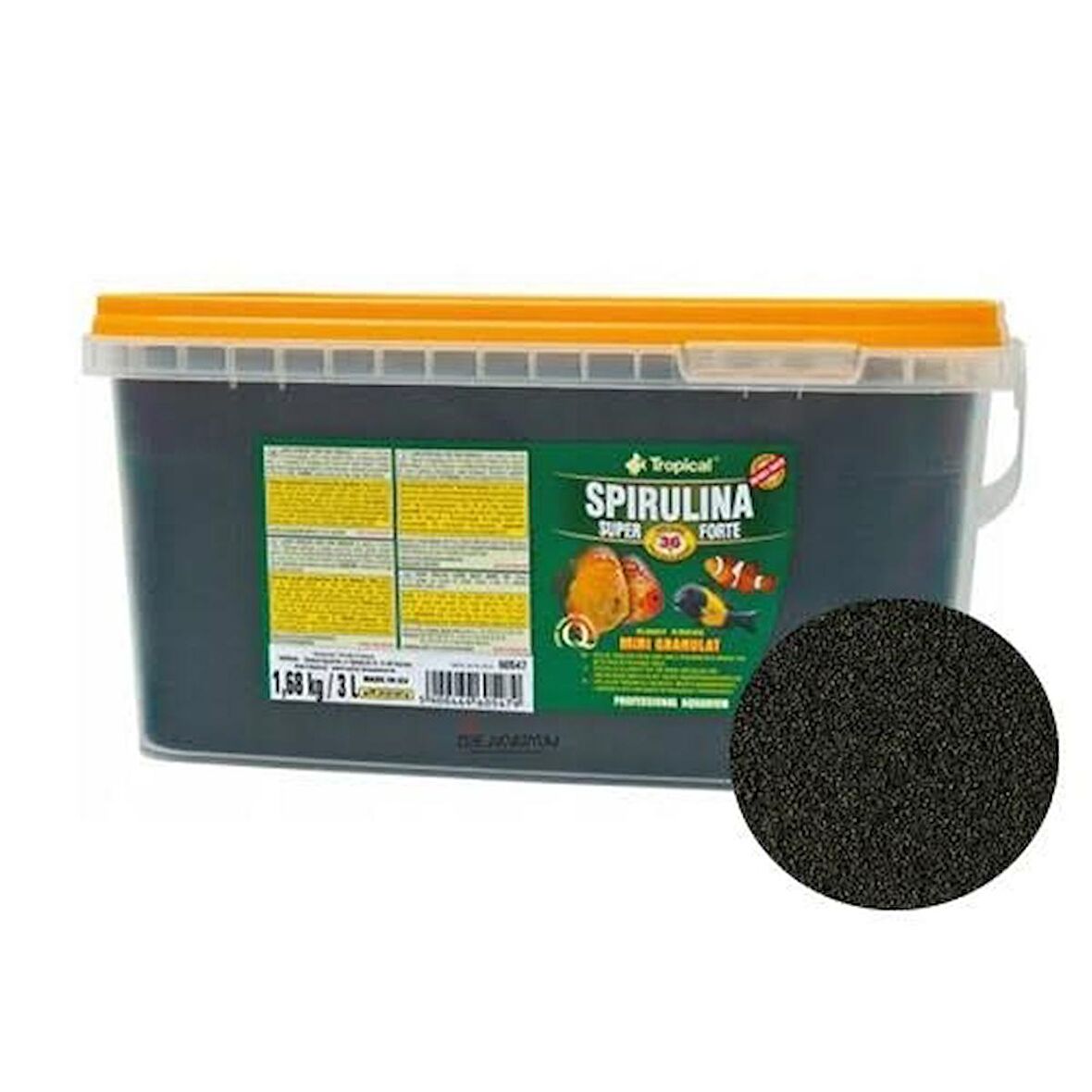 Tropical Spirulina Super Forte Mini Granulat 50Gr