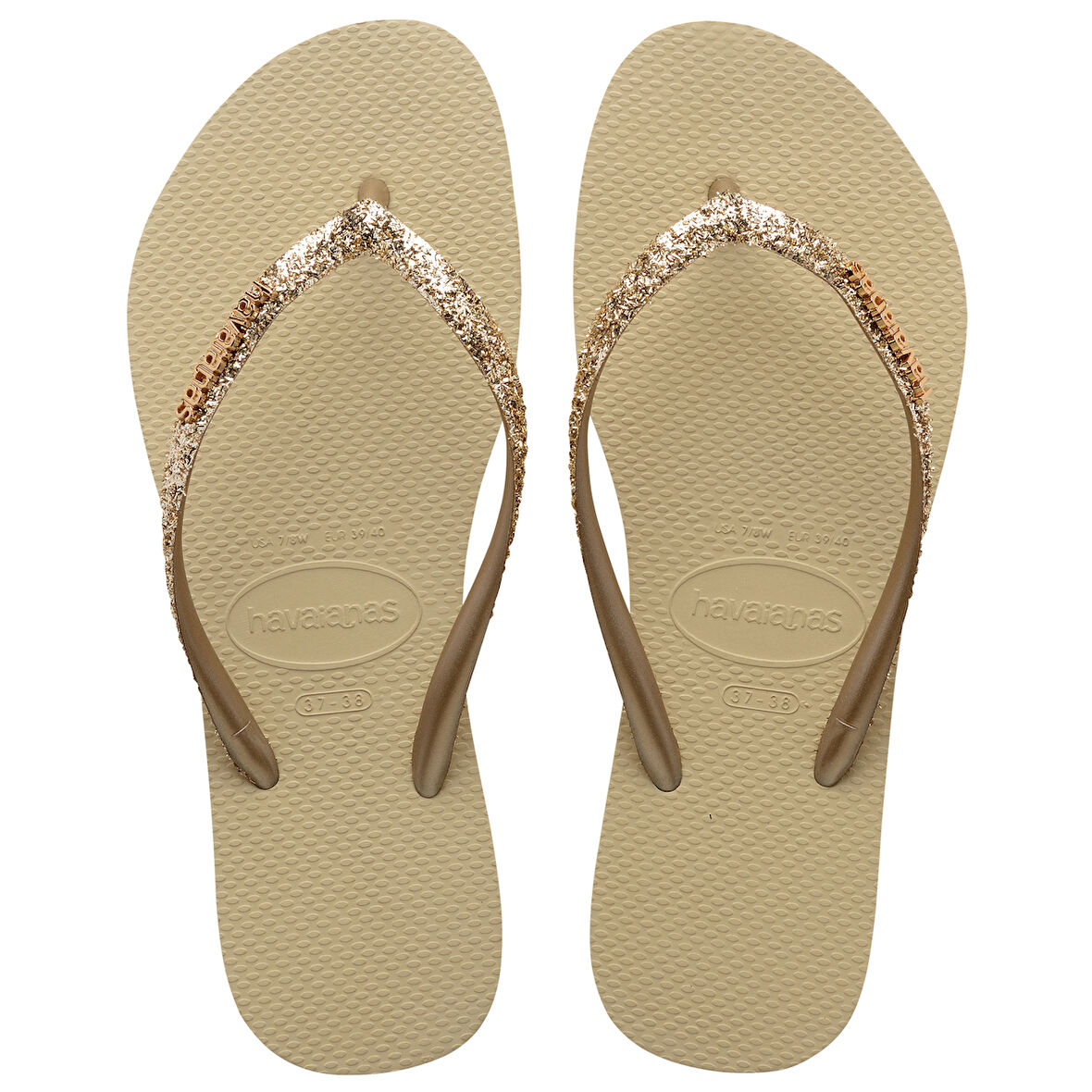 Slim Glitter II Sand Grey Kadın Terlik