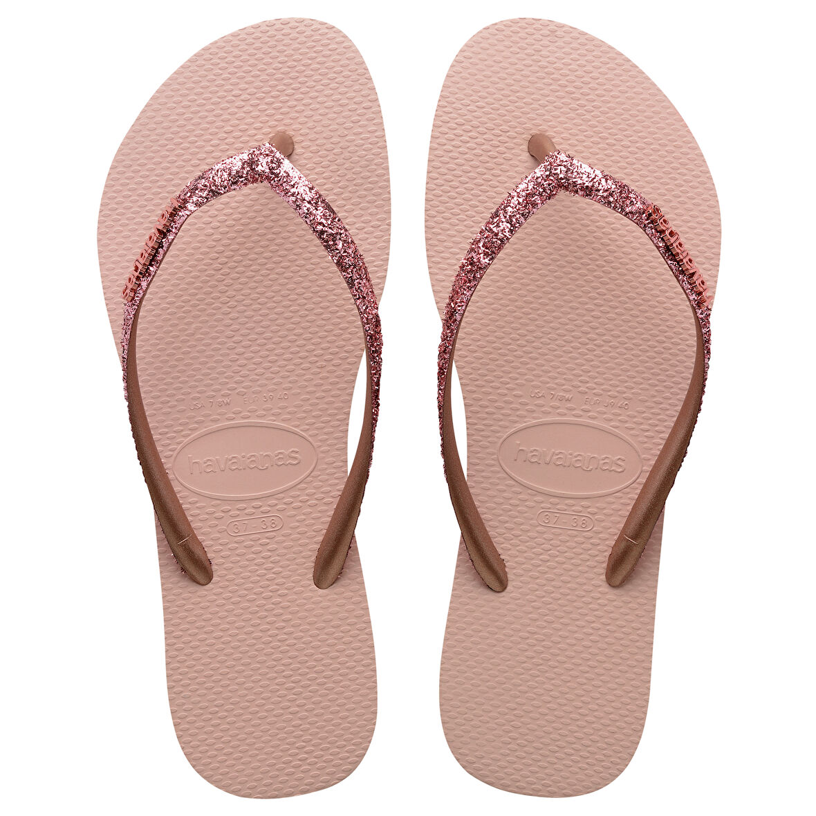 Slim Glitter II Ballet Blush Kadın Terlik