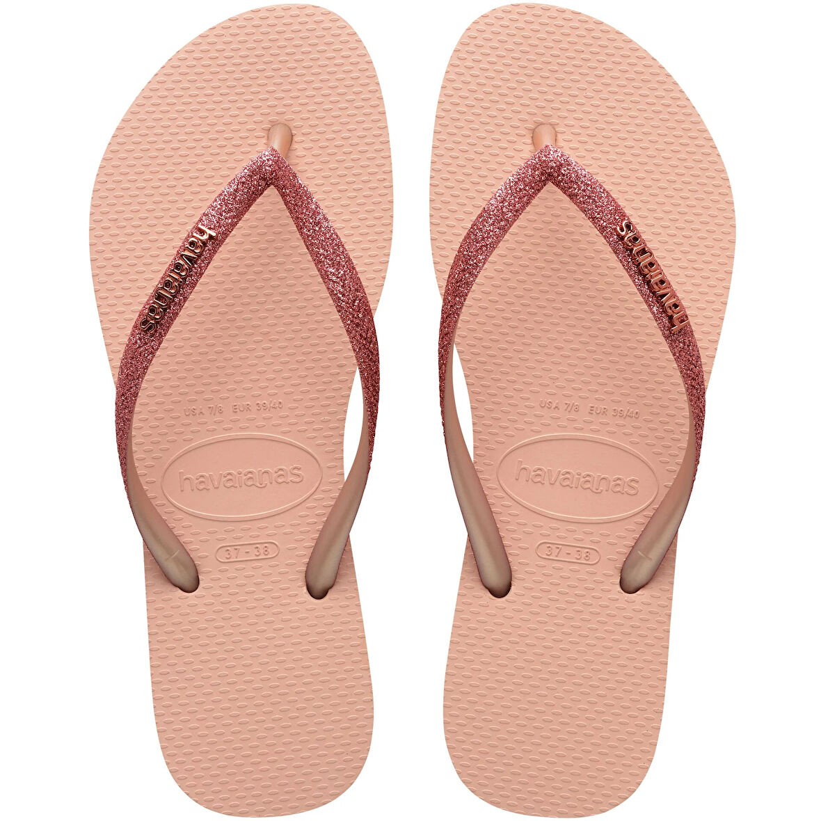 Slim Glitter Pink Kadın Terlik