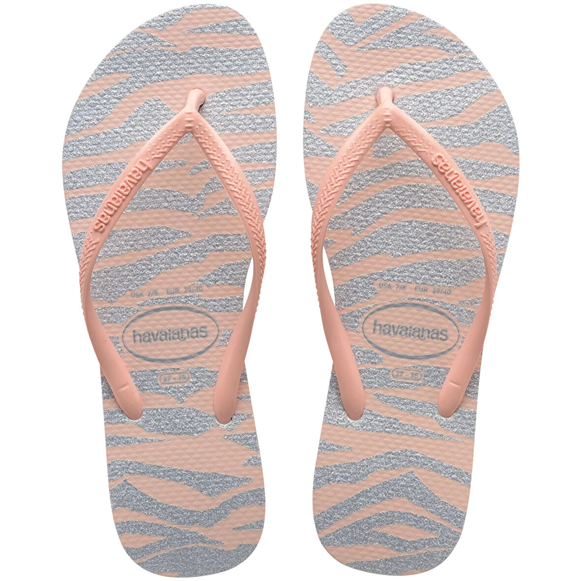 Slim Animals Glitter Ballet Rose Kadın Terlik