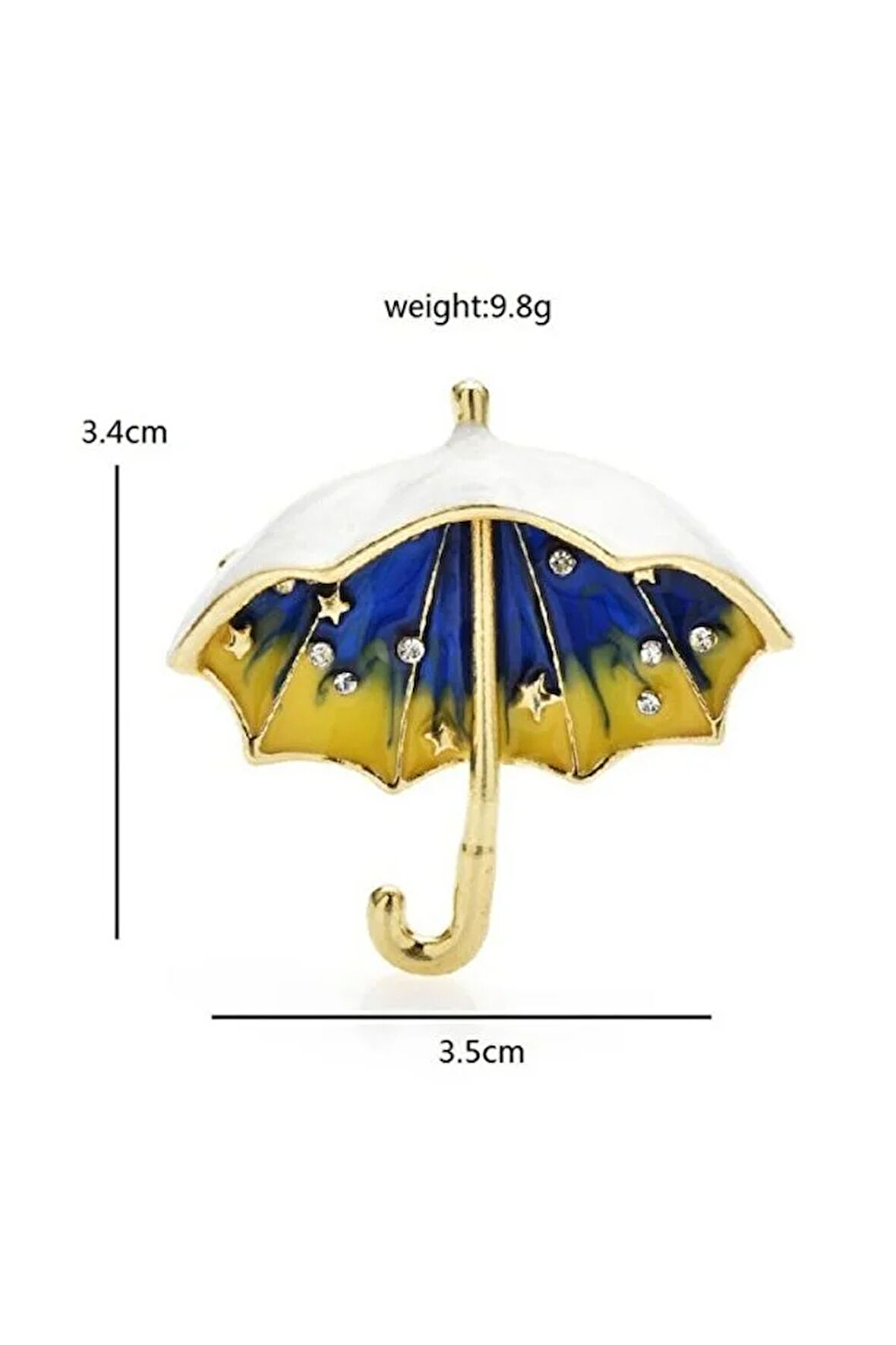 Masal Şemsiyesi Broş-fgr-030