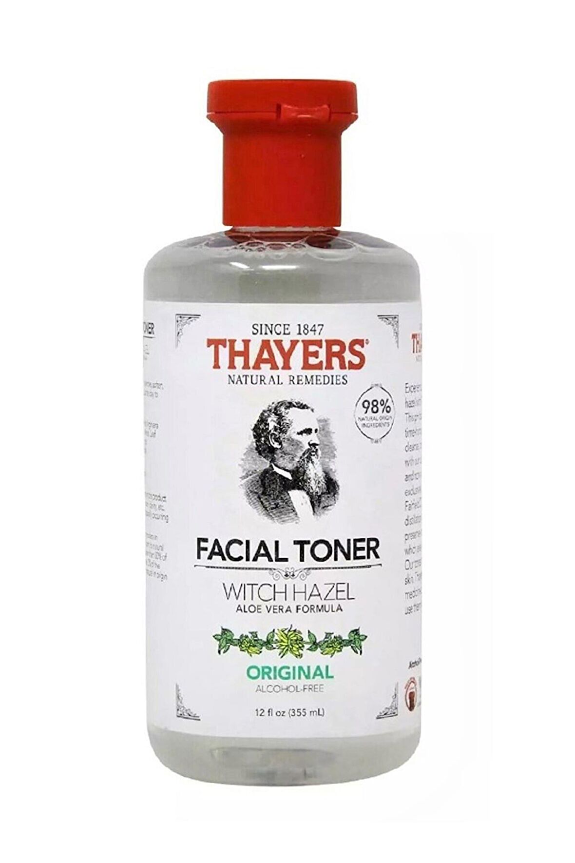 Witch Hazel  Alcohol Free Original Tonik 355ml 