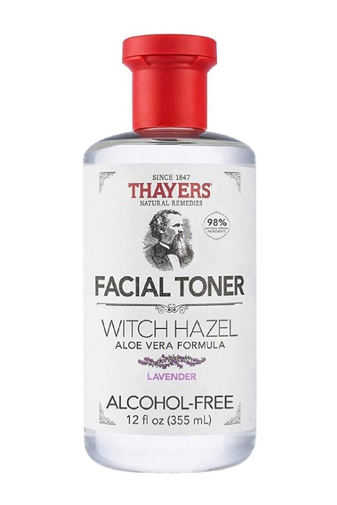 Witch Hazel Lavender Aloe Vera Alcohol Free Tonik 355 ml