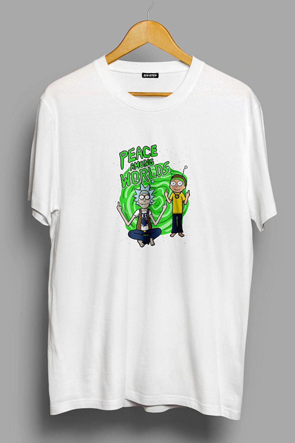 Peace Among Worlds - Ön Ve Arka Baskılı Üniseks Oversize T-shirt