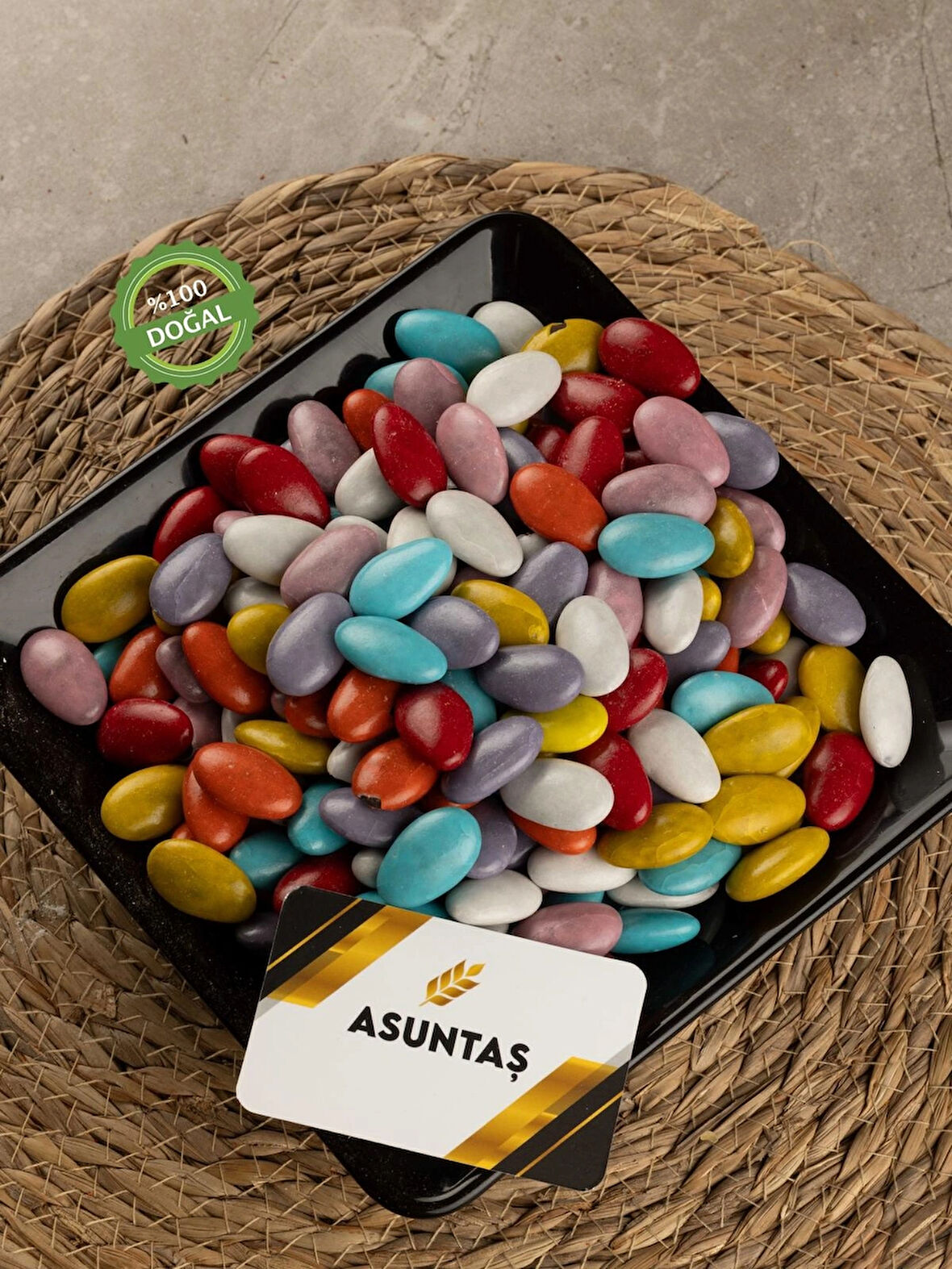 Badem Jumbo Çikolata Şeker Kaplı 1. Kalite 700g