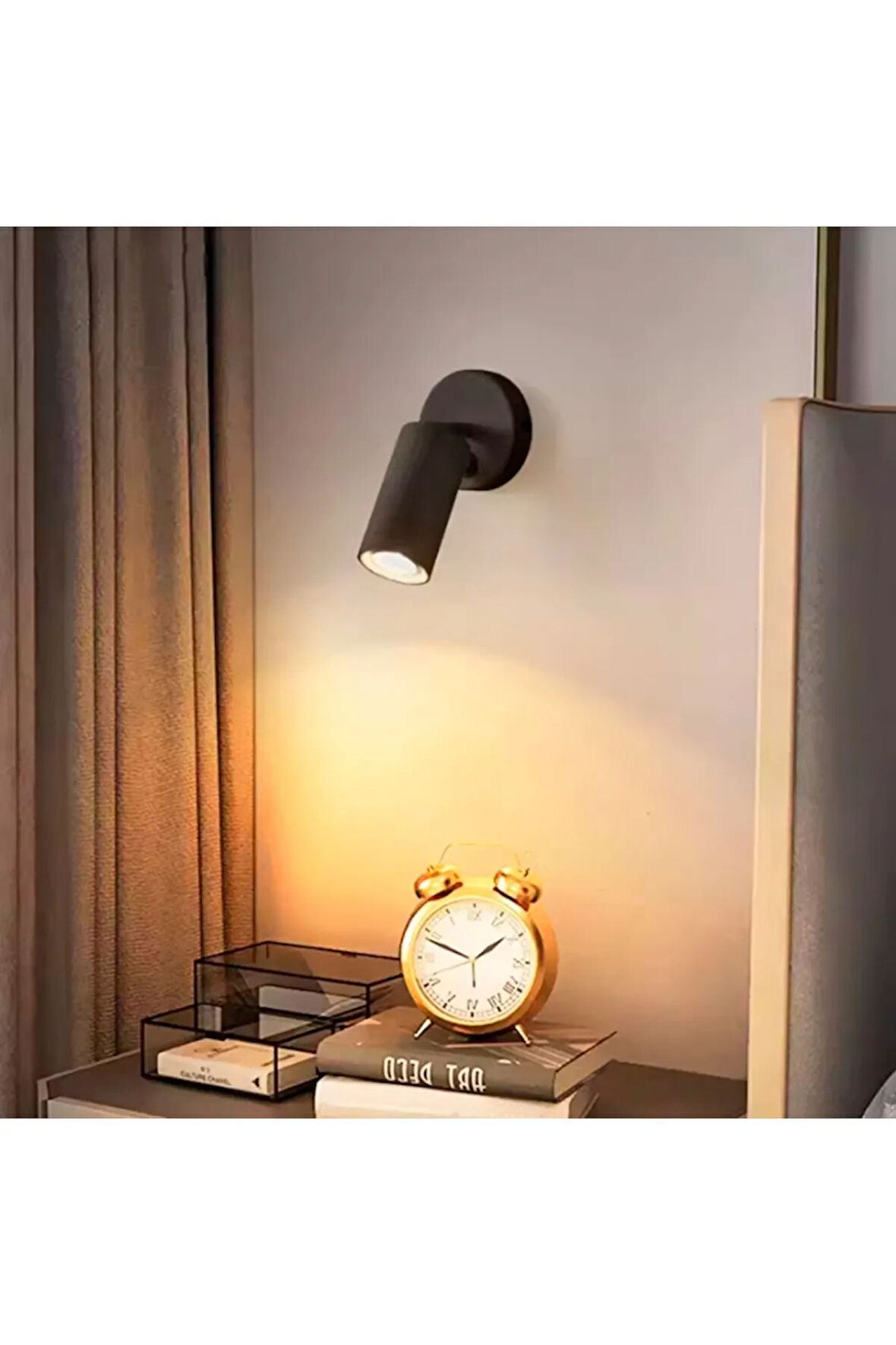 Tekli Spot Aydınlatma Aplik, Duvar Aydınlatması - Beyaz Işık