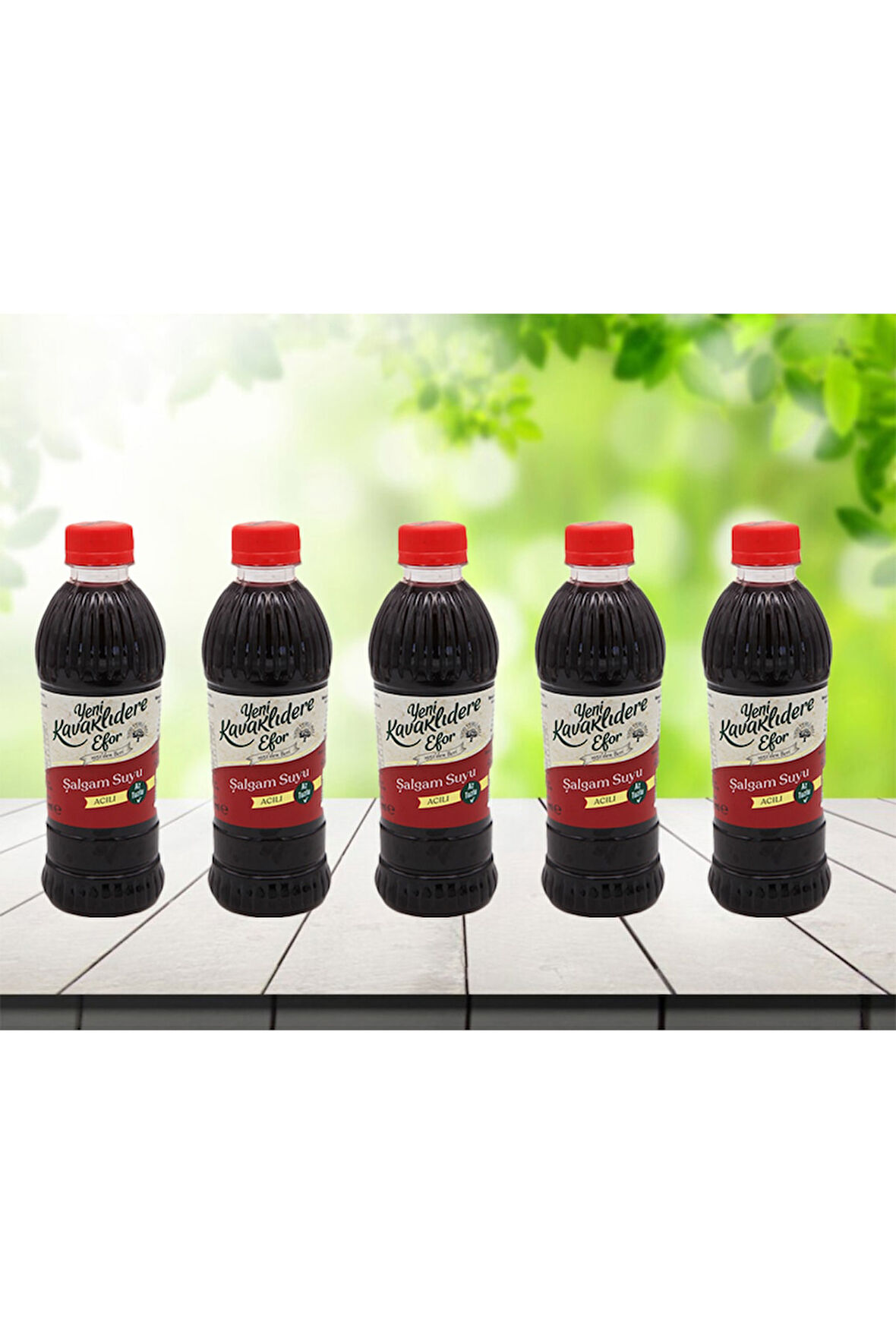 Acılı Şalgam Suyu 300 ml 5 adet