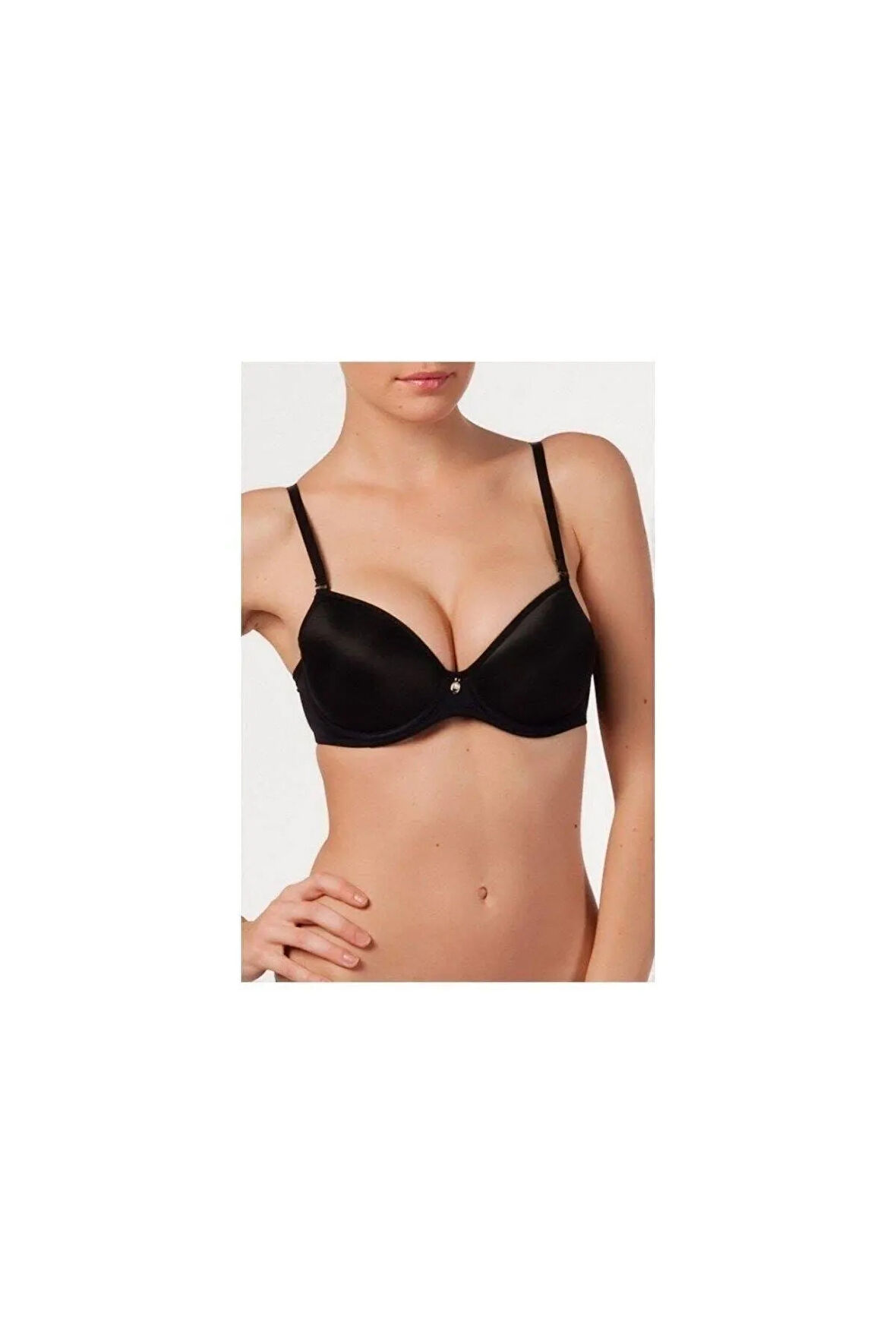Kadın Siyah Desteksiz Sütyen 9700