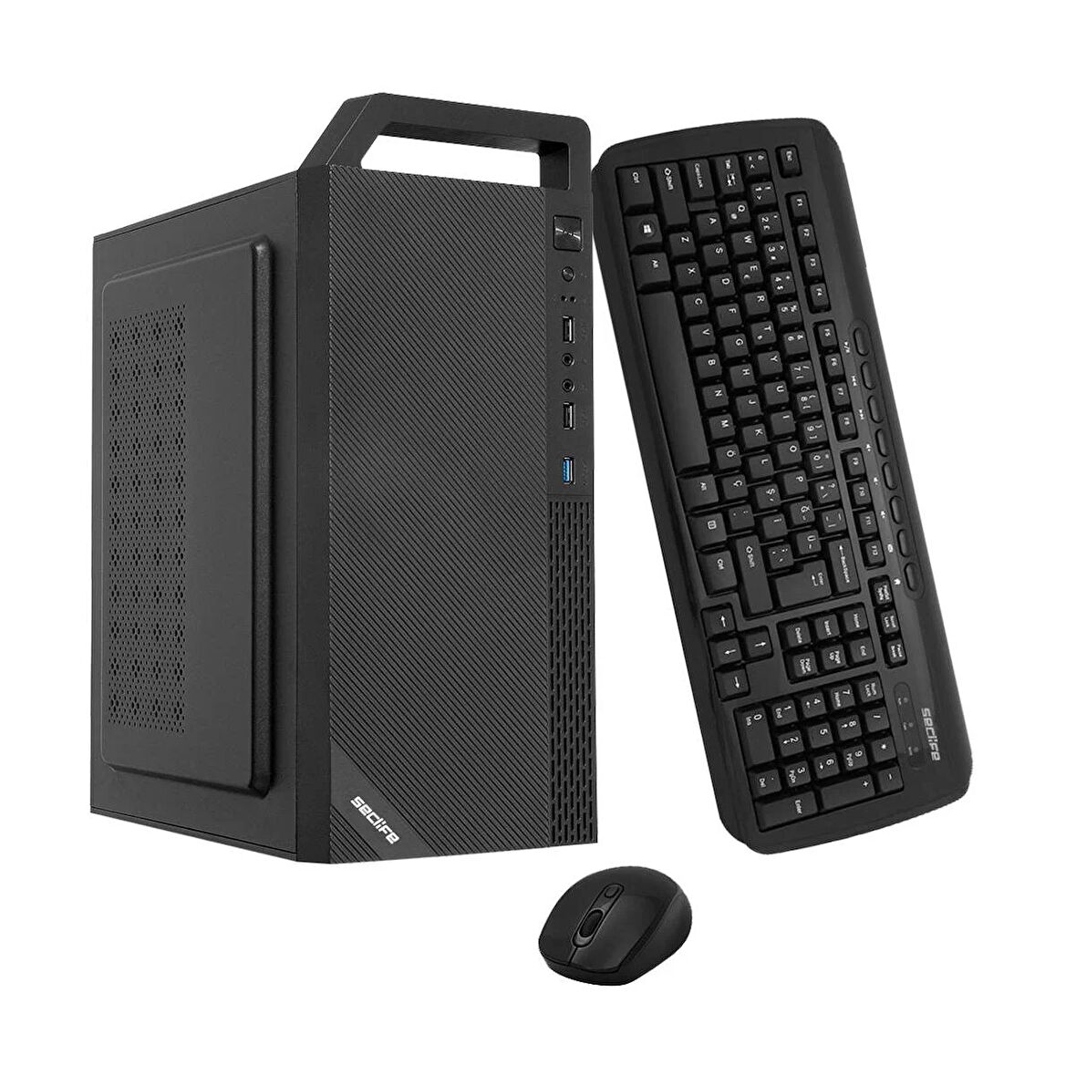 Seclife SC-9412 i5-9400F 8GB 512GB 2GB VGA 300W Dos Masaüstü Pc