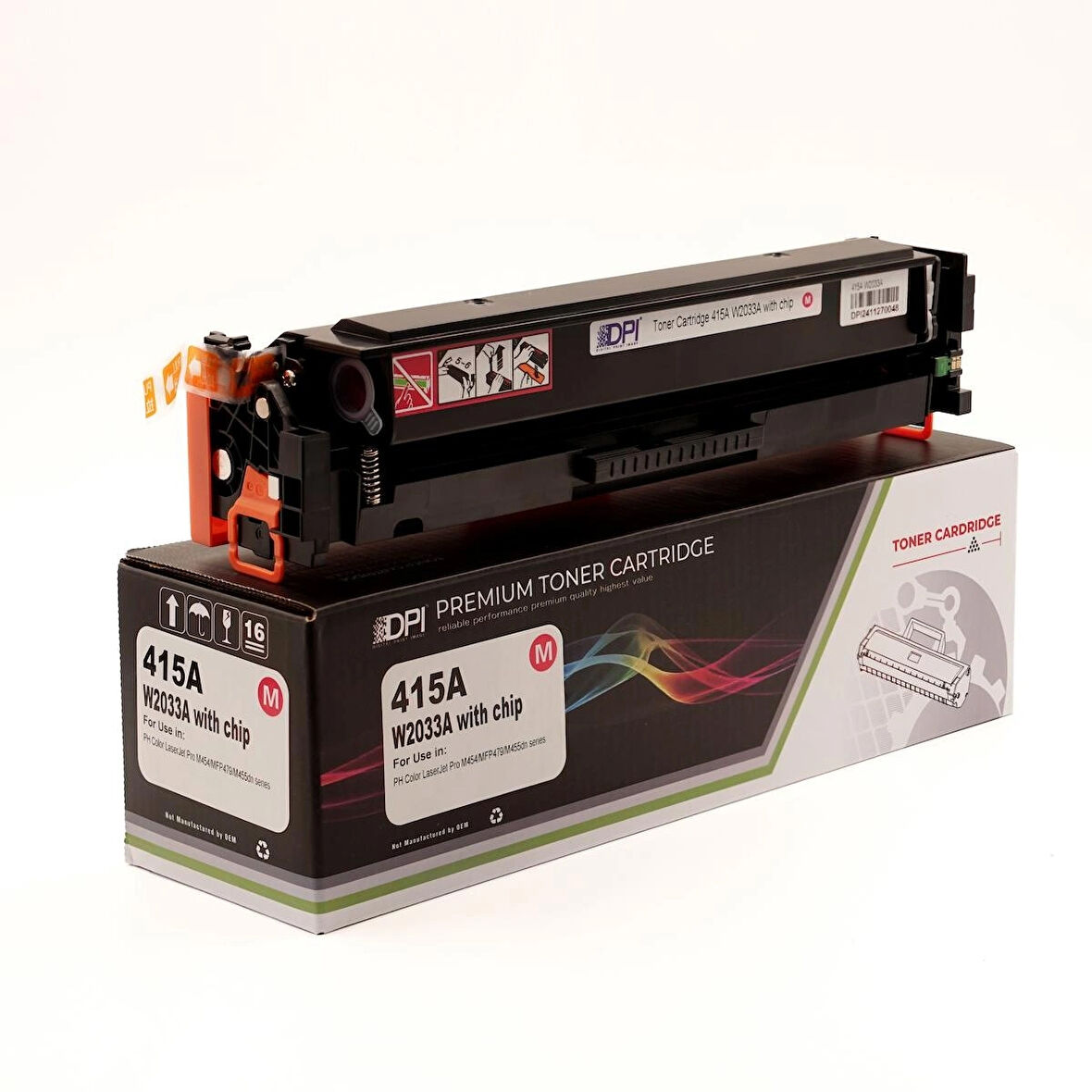 Dpi Toner HP 415A Magenta CHİPLİ Muadil Toner – M454 M479 – 2100 Sayfa