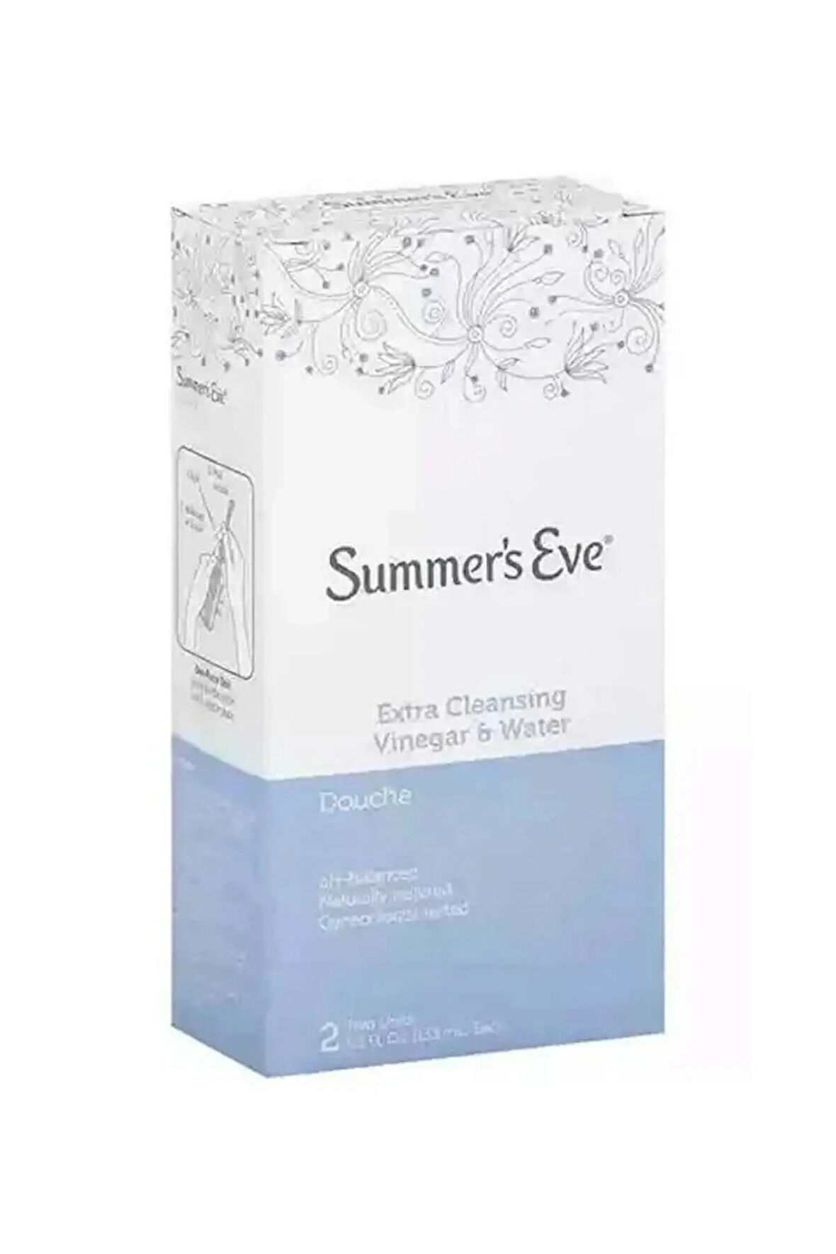 Summer's Eve Extra Cleansing Vinegar Water Özel Bölge Temizleyici 133ml (2li Paket)