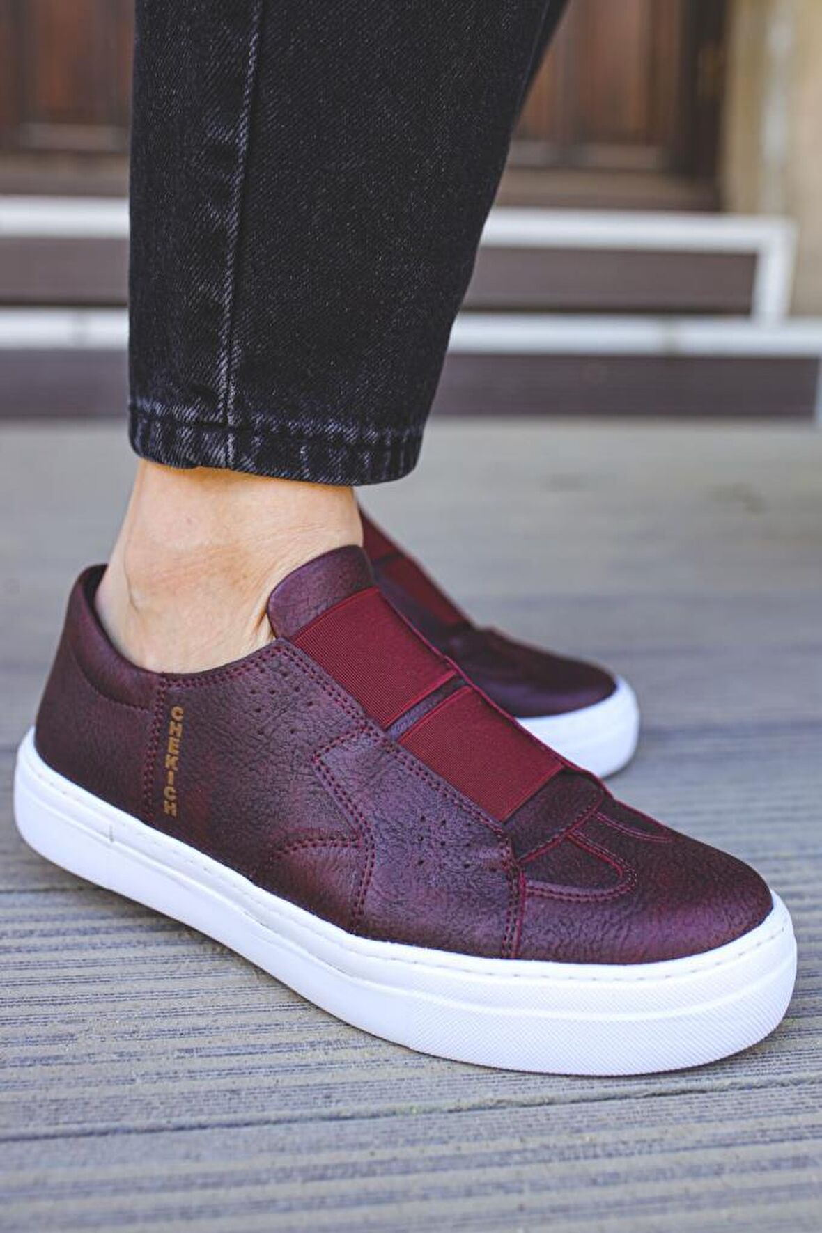 Chekich CH033 BT Erkek Ayakkabı BORDO
