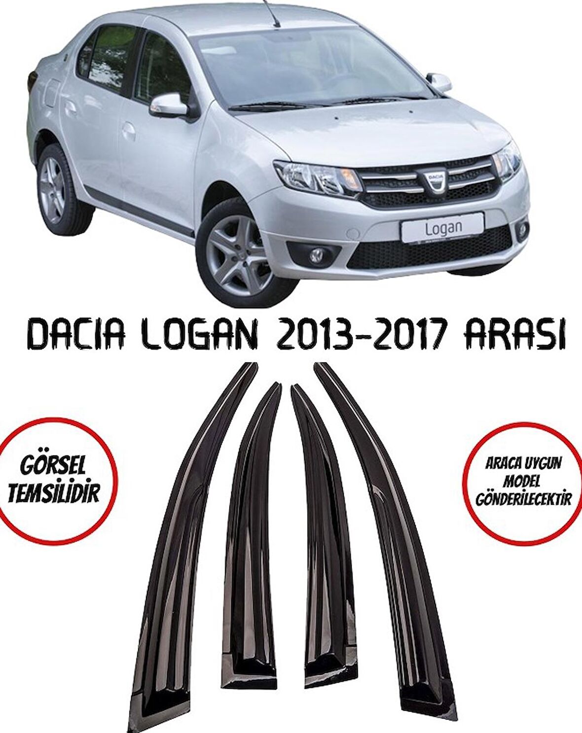 Balp Dacia Logan Cam Rüzgarlığı 2013-2017 Arası