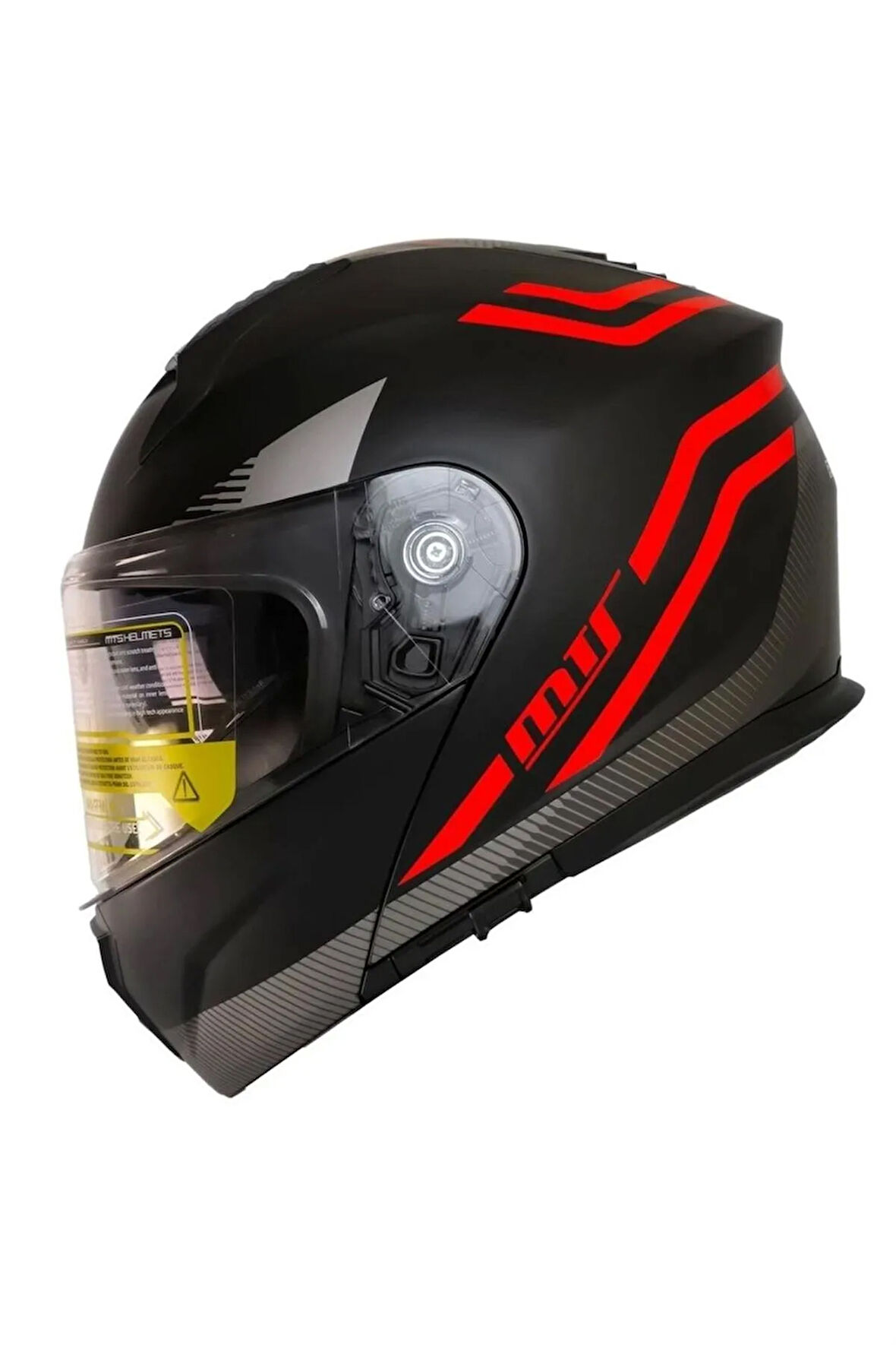966 Wx20 Red Çene Açılır Kask