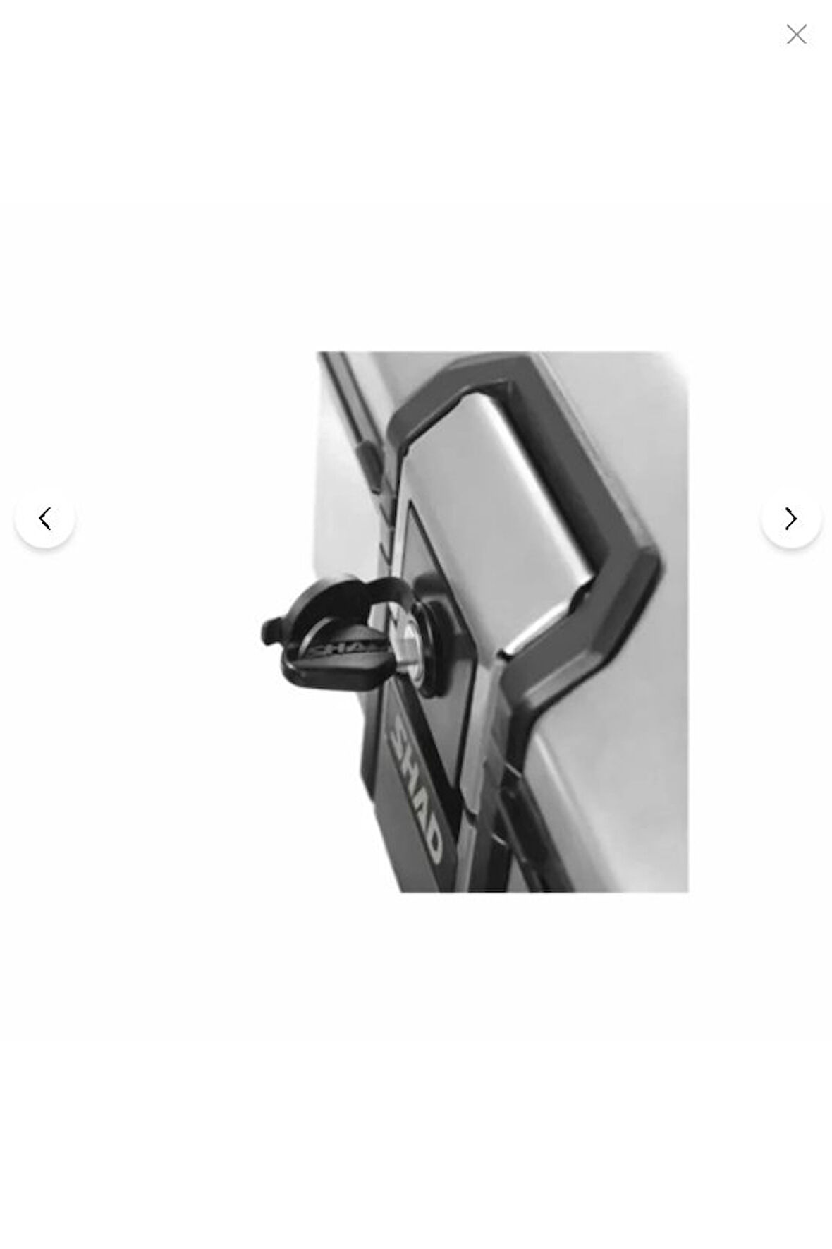 SHAD TR48 TERRA SİLVER EDİTİON ALÜMİNYUM ARKA ÇANTA 48LT