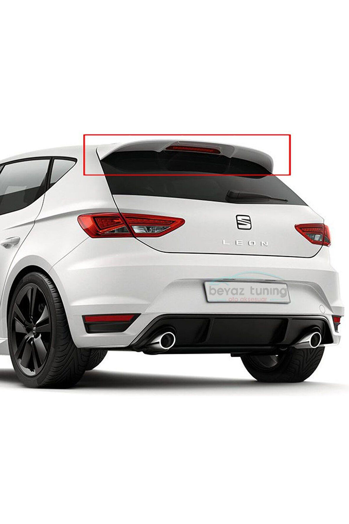 Seat Leon Mk3 Bagaj Üstü Spoiler Abs Plastik Taiwan