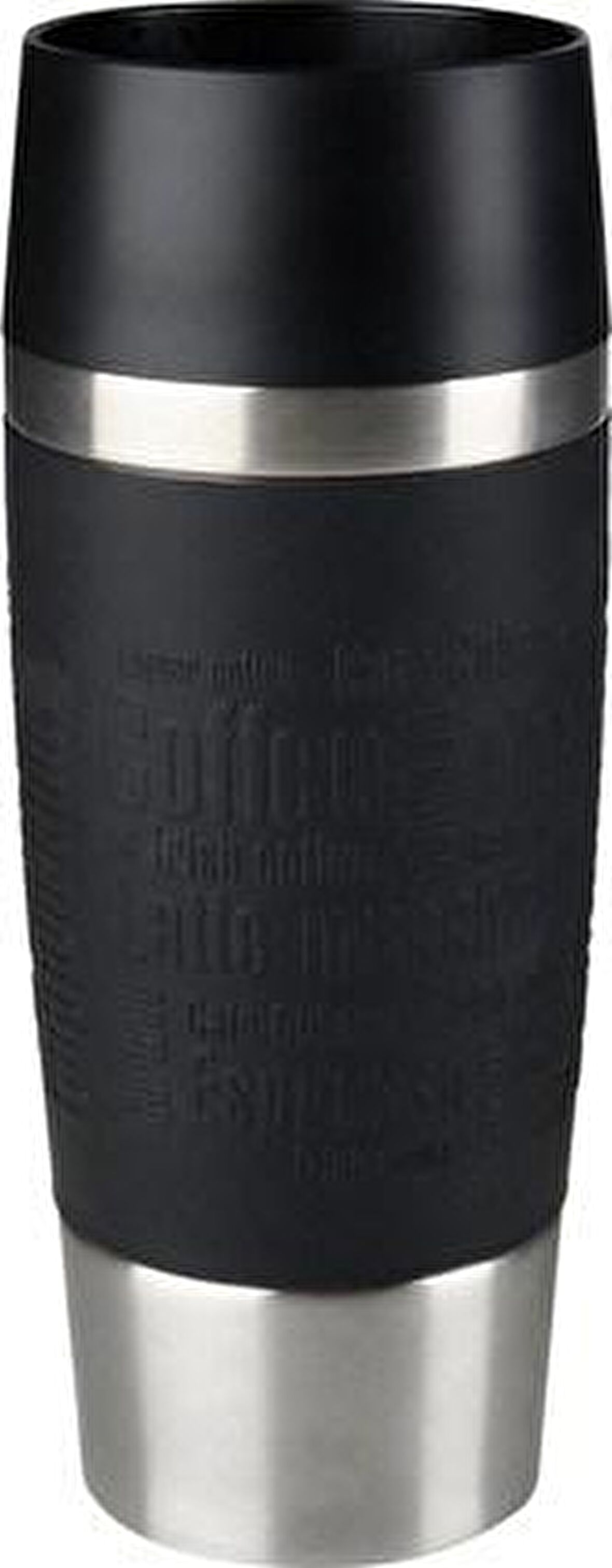 Tefal K3081114 Travel Mug 0.36 L Kapasiteli Sızdırmaz Termos Siyah - 3100517970