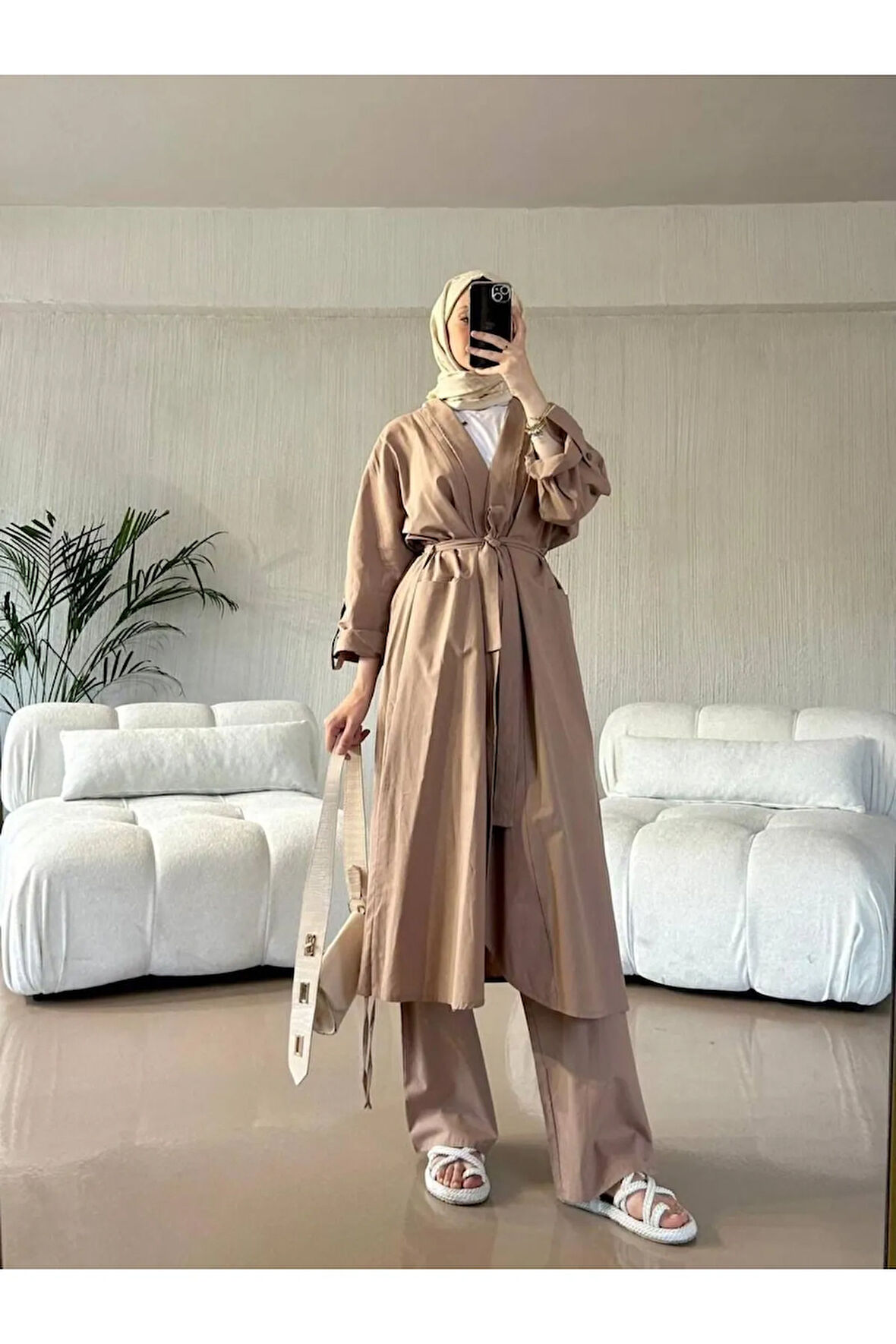 Almeda İkili Keten Takım TNS-4172