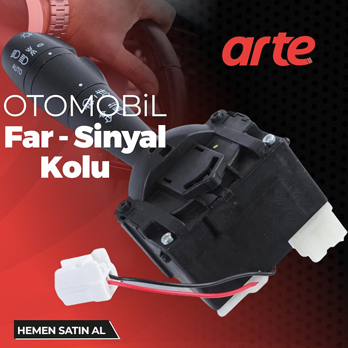 Renault Captur (1) Sinyal ve Far Kolu | 2013-2020 Uyumlu | Sisli & Kornasız | Orijinal Valeo