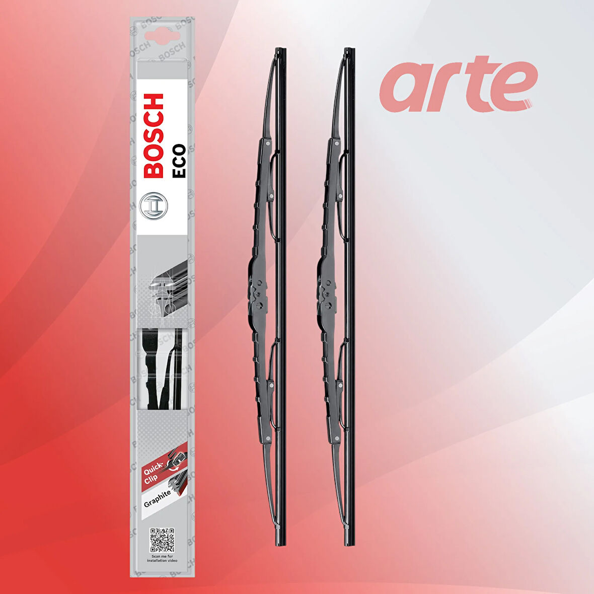 Hyundai IONIQ Ön Silecek Takımı | 2016-2021 | Bosch Eco Serisi | 2'li Set |