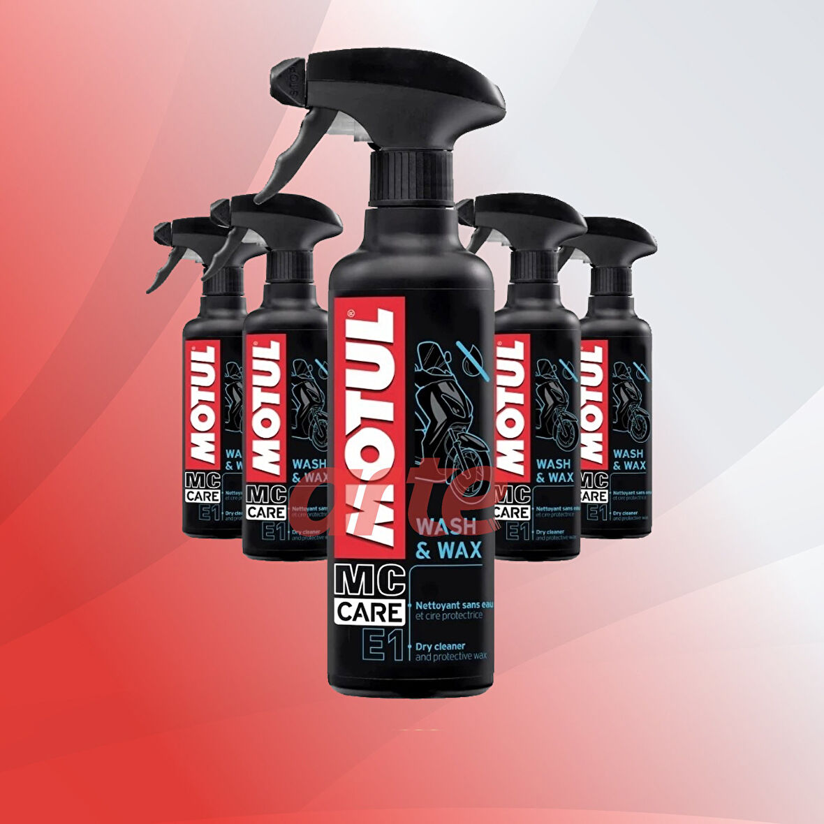 Motul E1 Wash & Wax Motosiklet Temizleme Spreyi | Susuz Temizlik ve Parlatma | 400 ml |