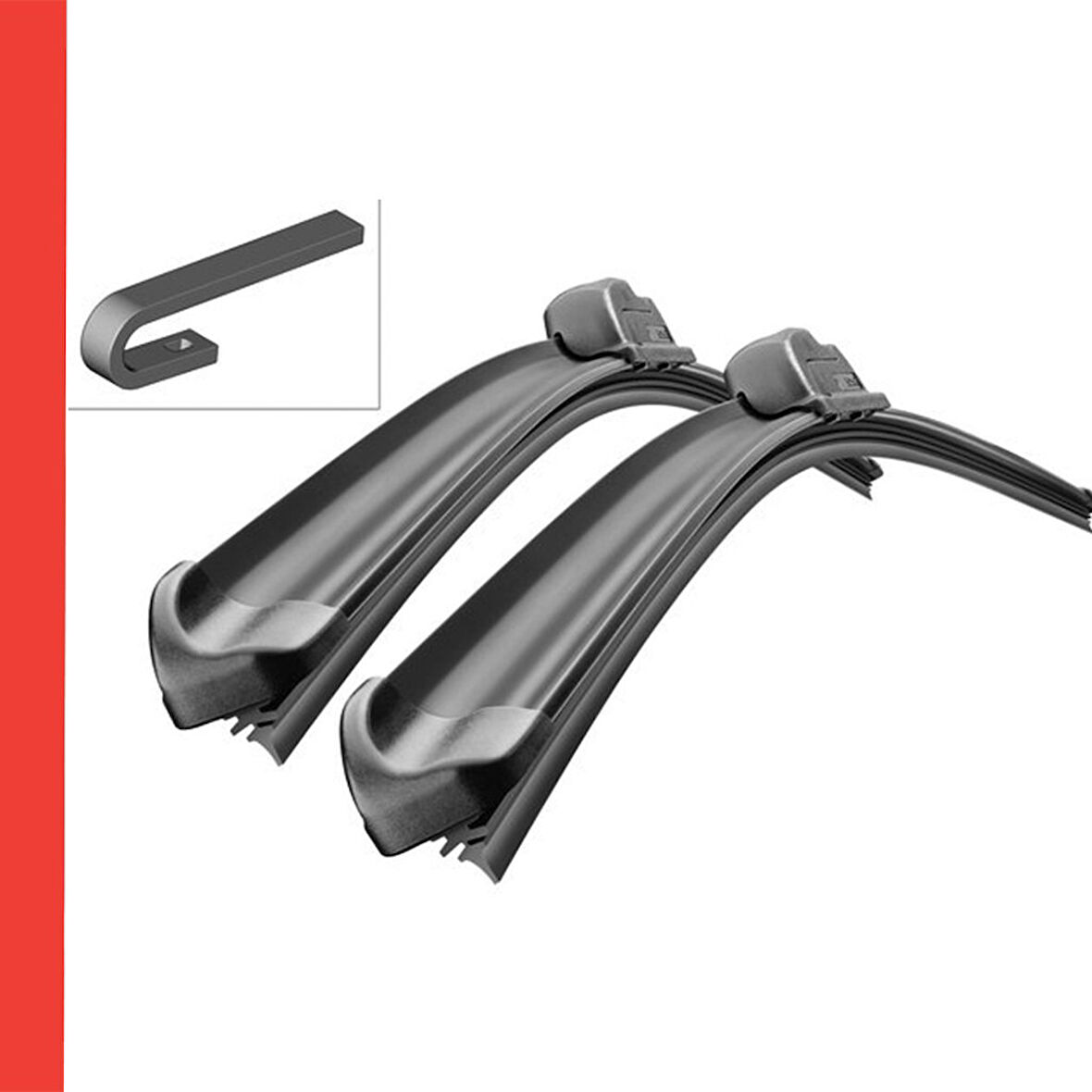 Ssangyong Korando 2019-2024 Uyumlu| Bosch Aerotwin Ön ve Arka Silecek Takımı | 3'lü Set |