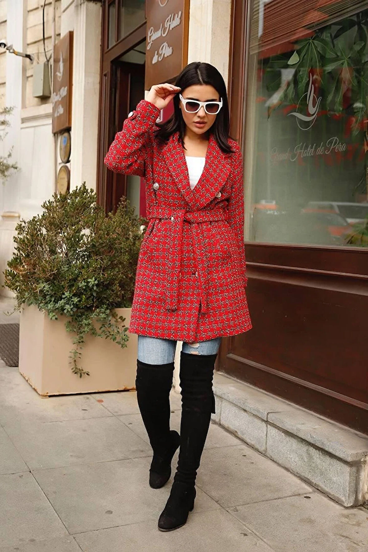 Clara Uzun Ceket TNS-4176