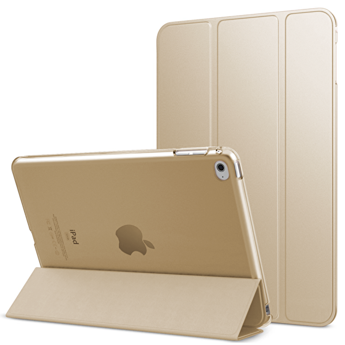 Apple iPad Mini 1.2.3. Nesil Uyumlu Fuchsia Smart Cover Standlı Katlanabilir Akıllı 1-1 Tablet Kılıfı