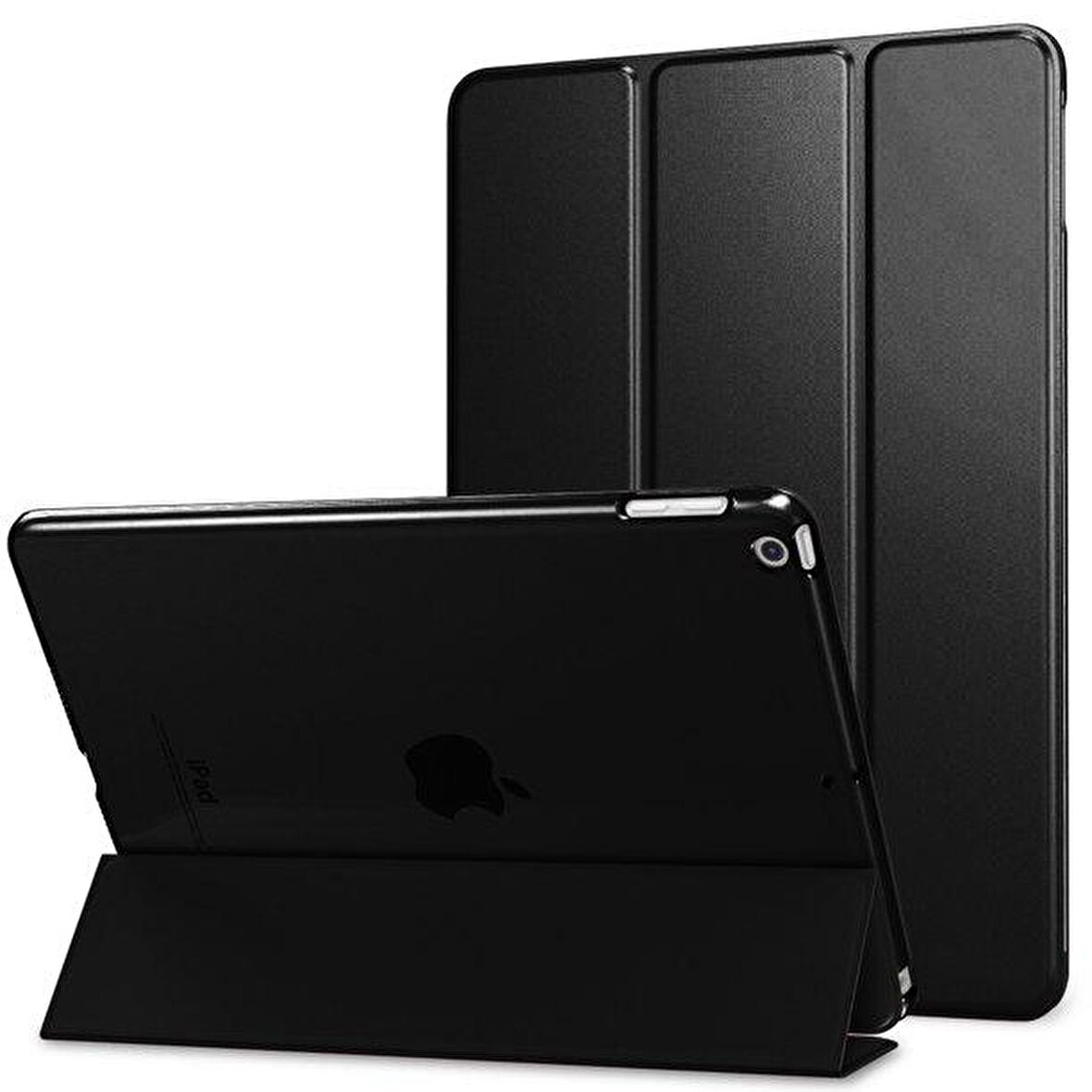 Apple iPad Mini 1.2.3. Nesil Uyumlu Fuchsia Smart Cover Standlı Katlanabilir Akıllı 1-1 Tablet Kılıfı