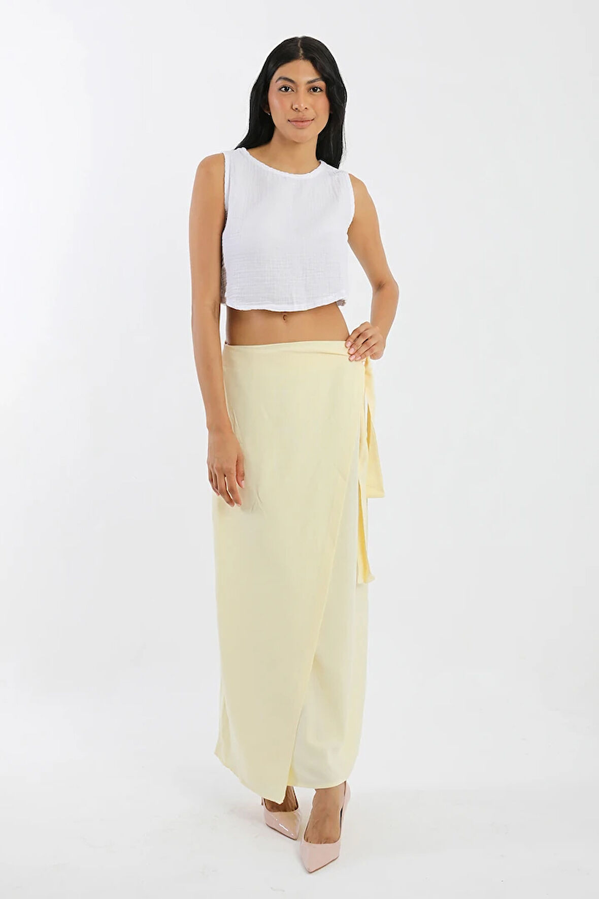 Zyran Bağlamalı Etek TNS-4183