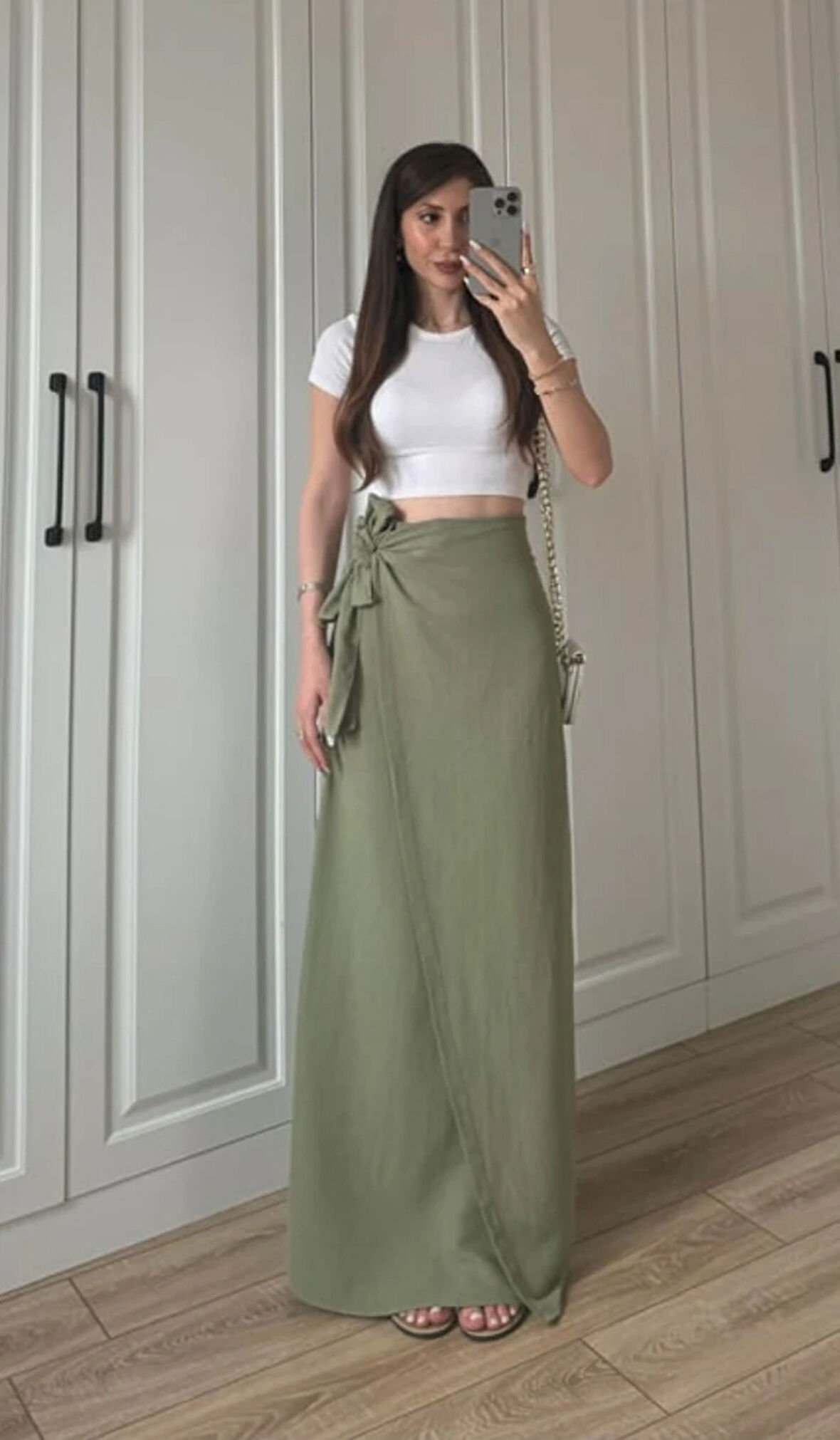 Zyran Bağlamalı Etek TNS-4183