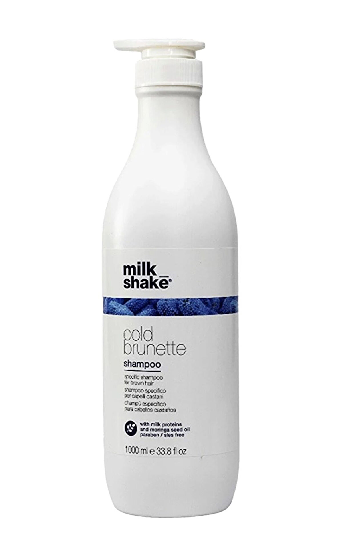 Milk Shake Cold Brunette Kahverengi Saçlar İçin Şampuan 1000 ml