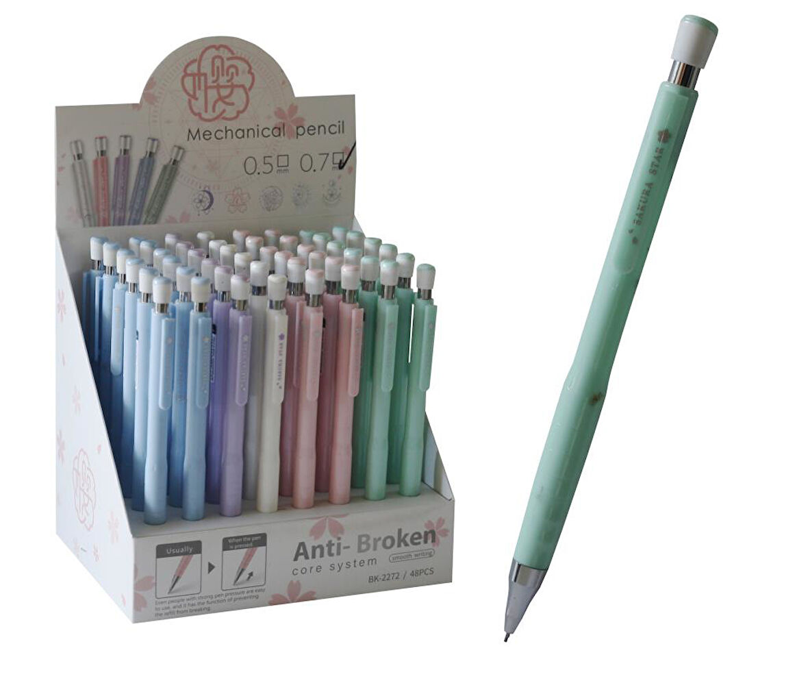 Bafix Baıku Versatil Kalem 0.7 MM BK-2272-48-PKT