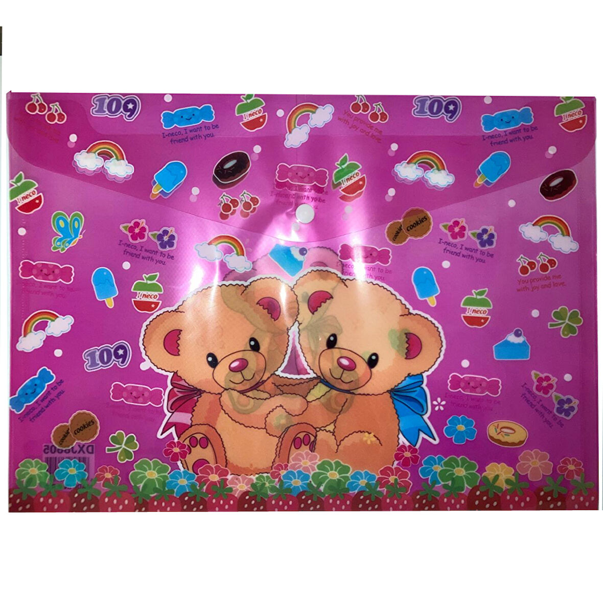 Bafix Çıtçıtlı Dosya Desenli DXJ8605-8603-8607-8606-8608