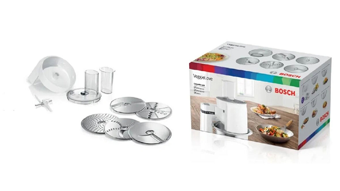 Bosch My MUM MUM Serie 2 MUM 4,5 MUTFAK MAKİNELERİ UYUMLU RENDE SETİ