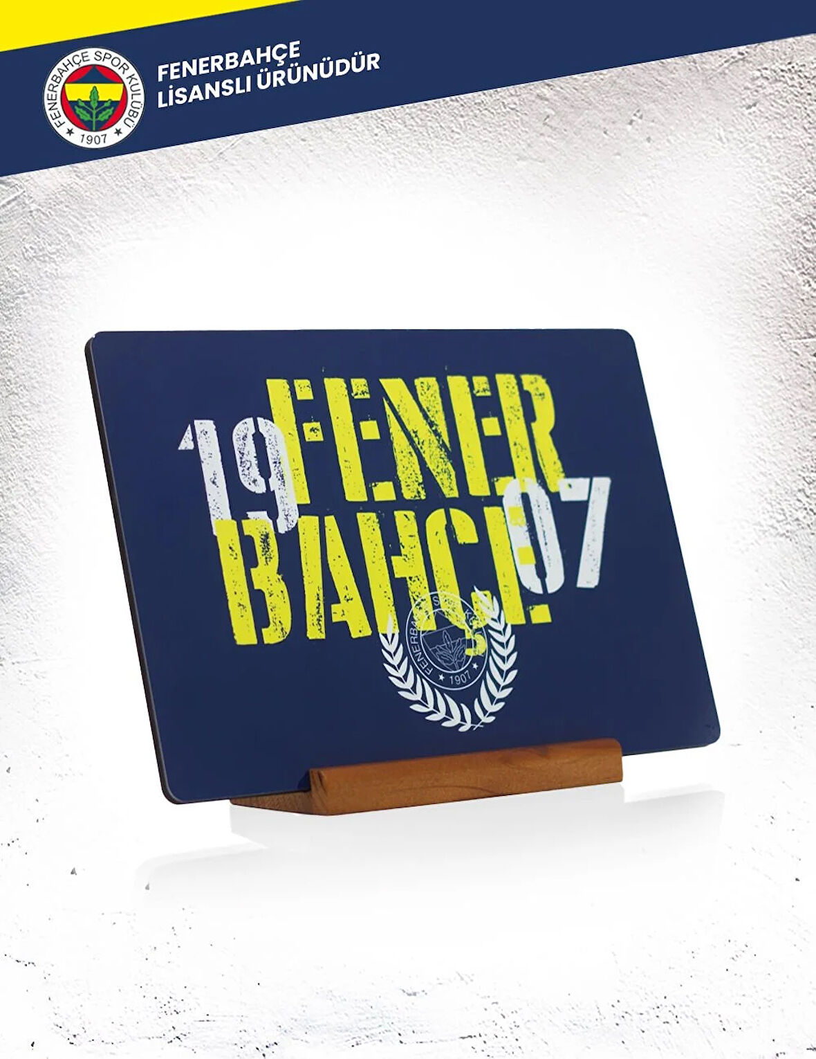 Fenerbahçe Baskılı 1907 Arma Pano