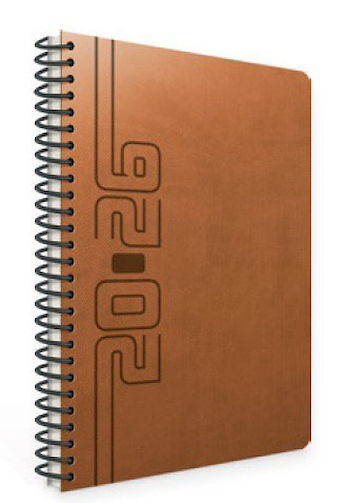 Ajanda Günlük 2026 20x28 70 Gr. Ivory Kağıt 336 Sayfa-Türkçe-İngilizce-Almanca-Romence-Rusça