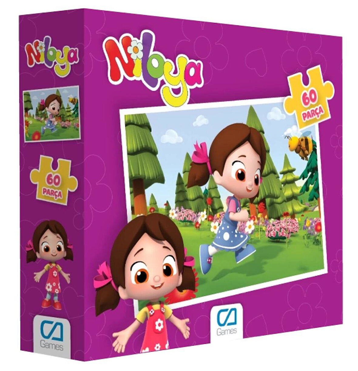 CA5255 NİLOYA 60 PARÇA ÇOCUK PUZZLE