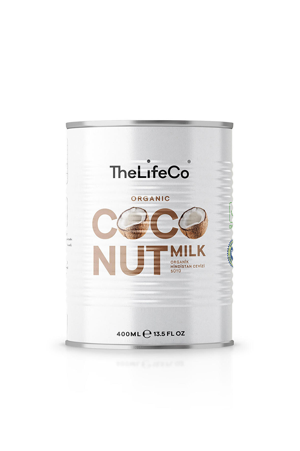 TheLifeCo Organik Hindistan Cevizi Sütü 400 ml