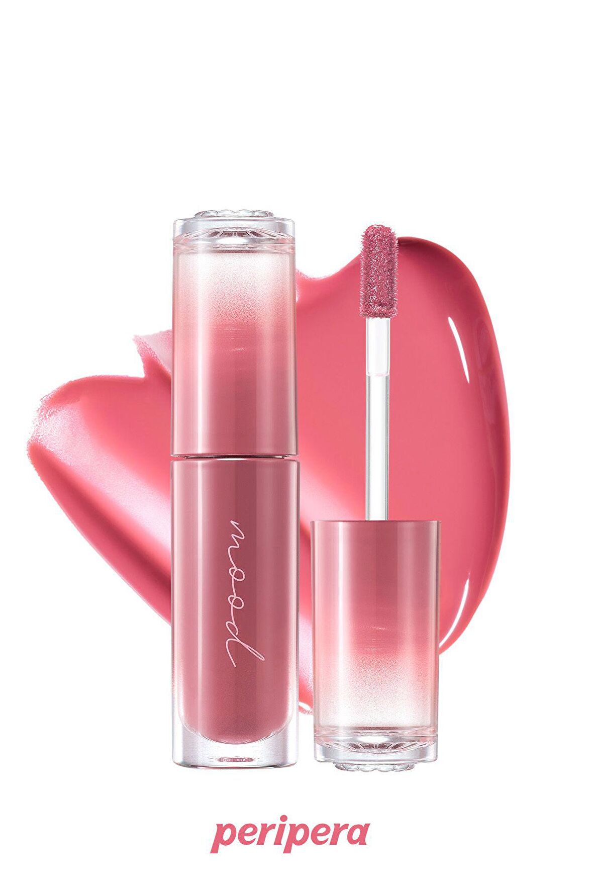 Kalıcı, Pigmentli, Parlak Bitişli Tint PERIPERA Ink Mood Glowy Tint 19 Mauve Chaos (Honey K-Ookie)
