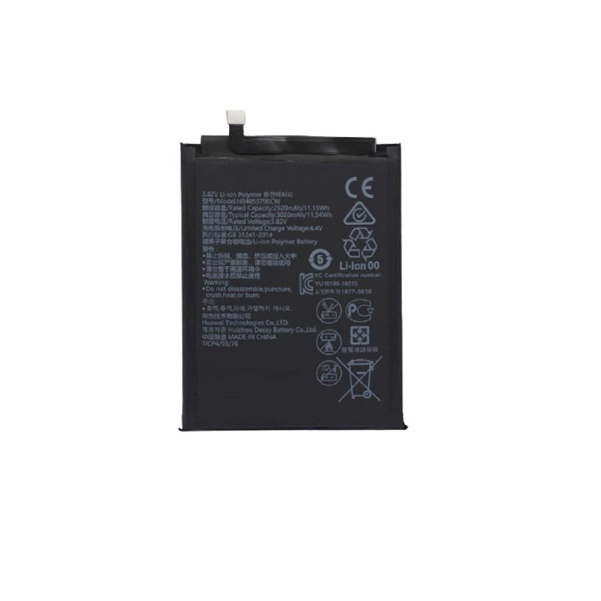  Huawei Y5 2019 ile Uyumlu İthal Pil